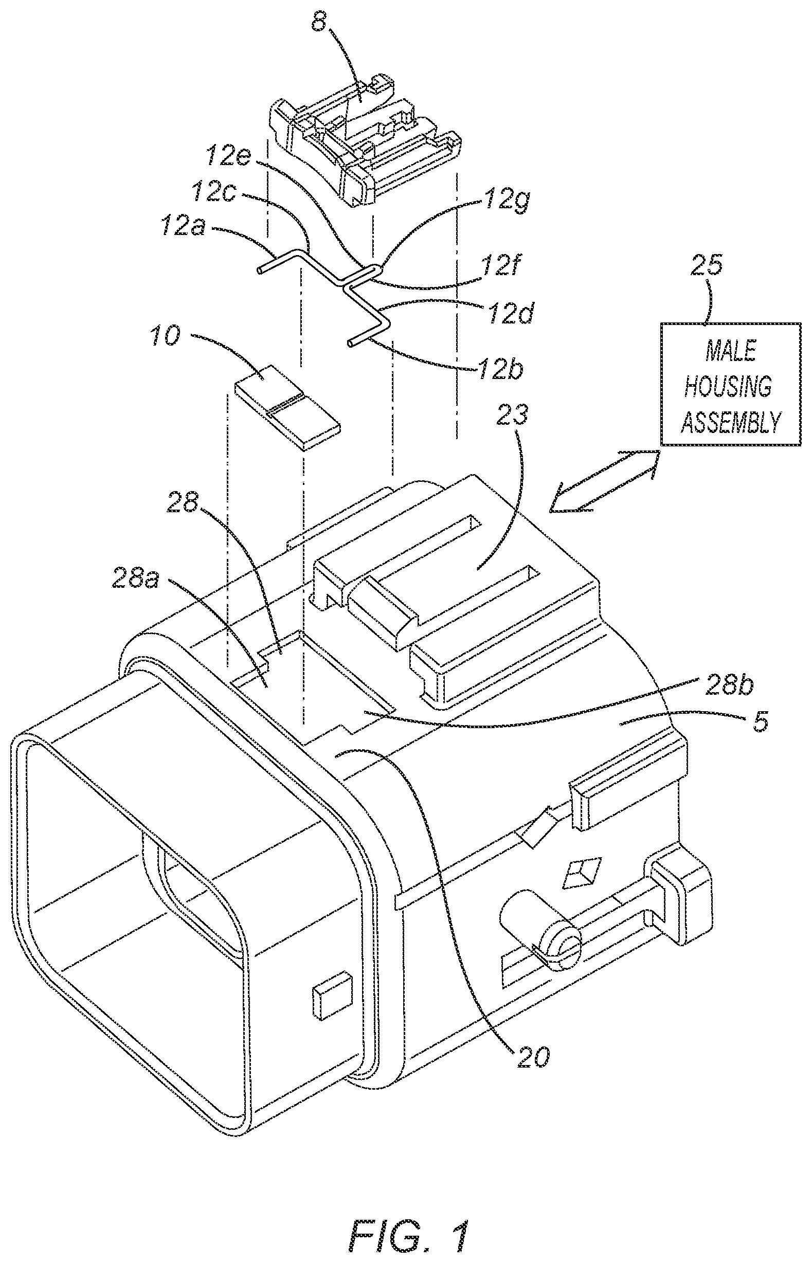 Patent US12586957 — Hidden releasable barcode or QR code for indicating mating or non-mating of two elements, and operation thereof — Figure 1