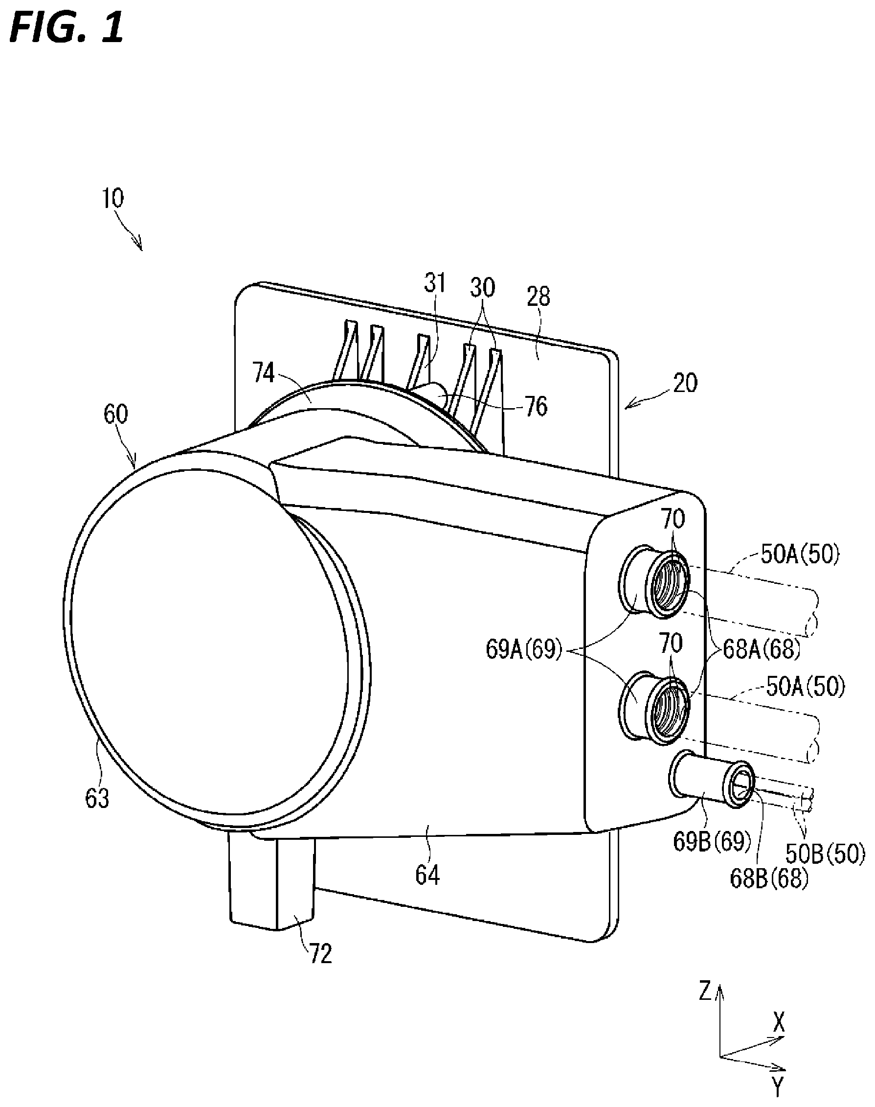 Patent US12586964 — Grommet and inlet assembly — Figure 1