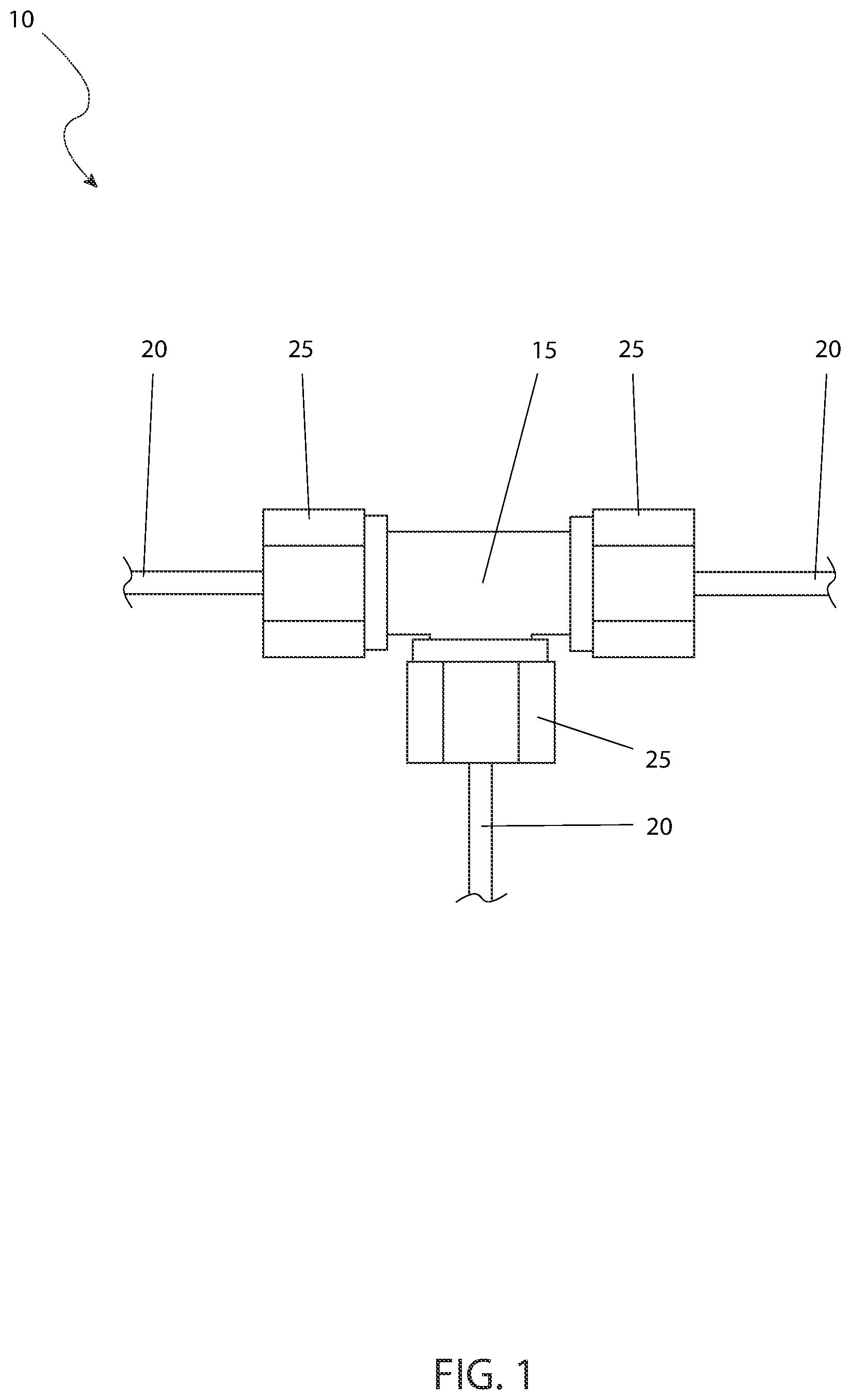 Patent US12586966 — Electrical cable splicing device — Figure 1