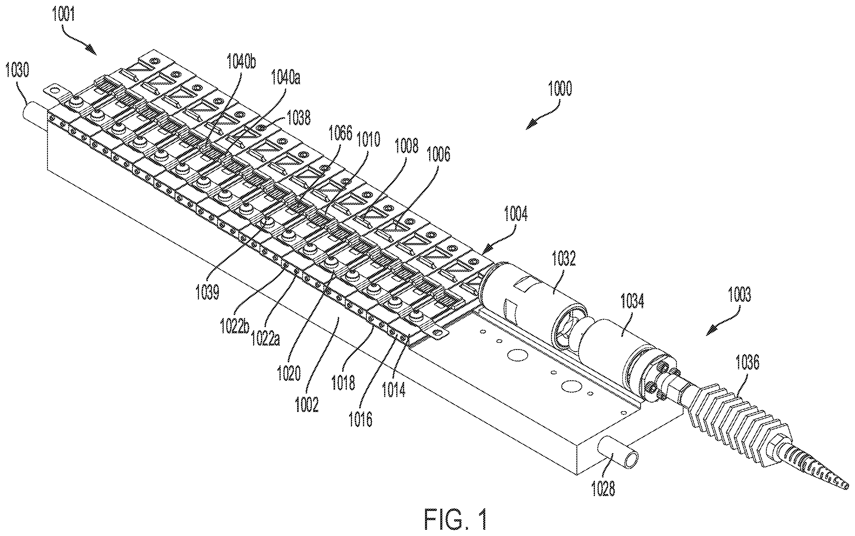 Patent US12586980 — Thermal management system and optical bench for diode laser device — Figure 1