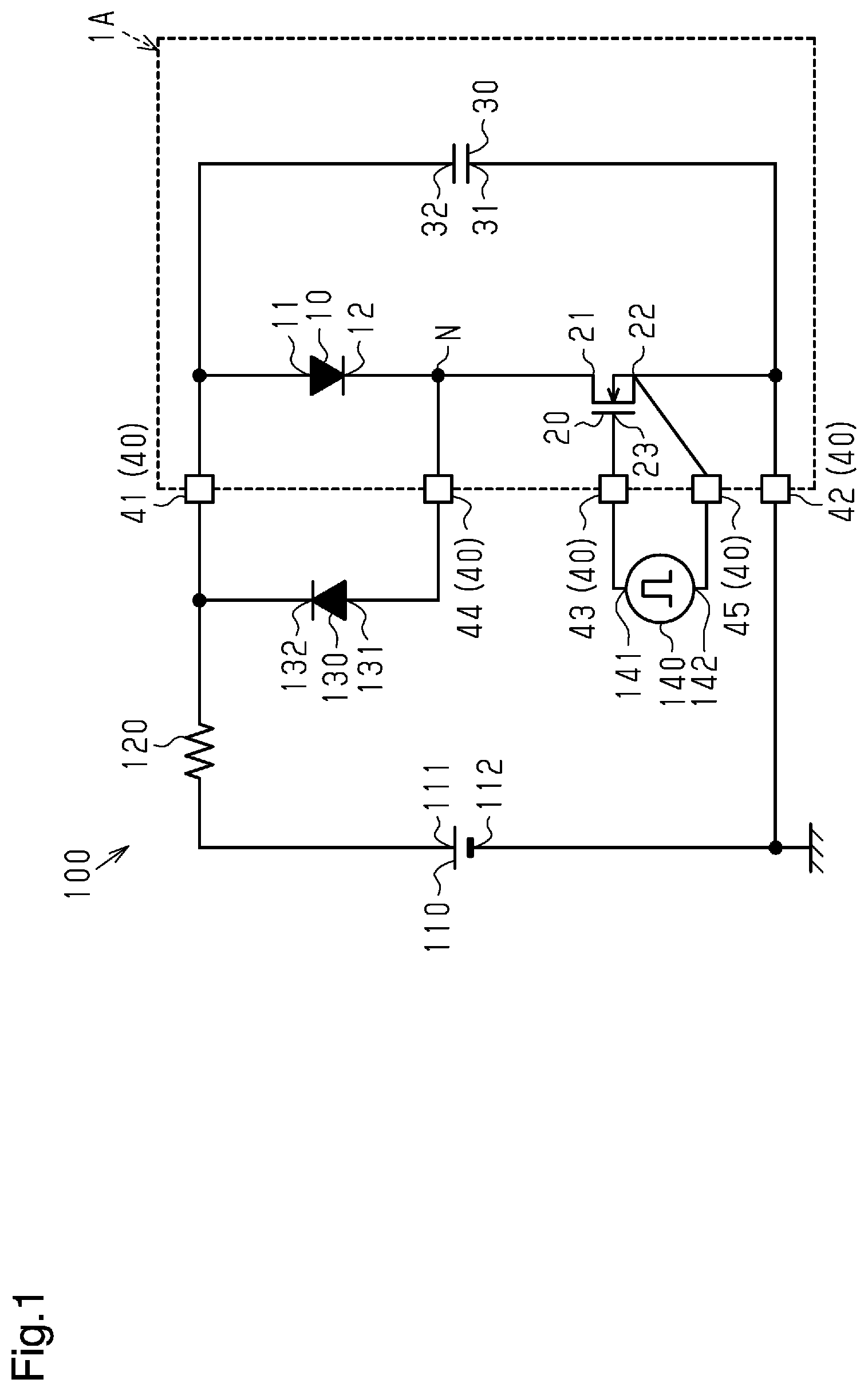Patent US12586981 — Semiconductor laser device — Figure 1