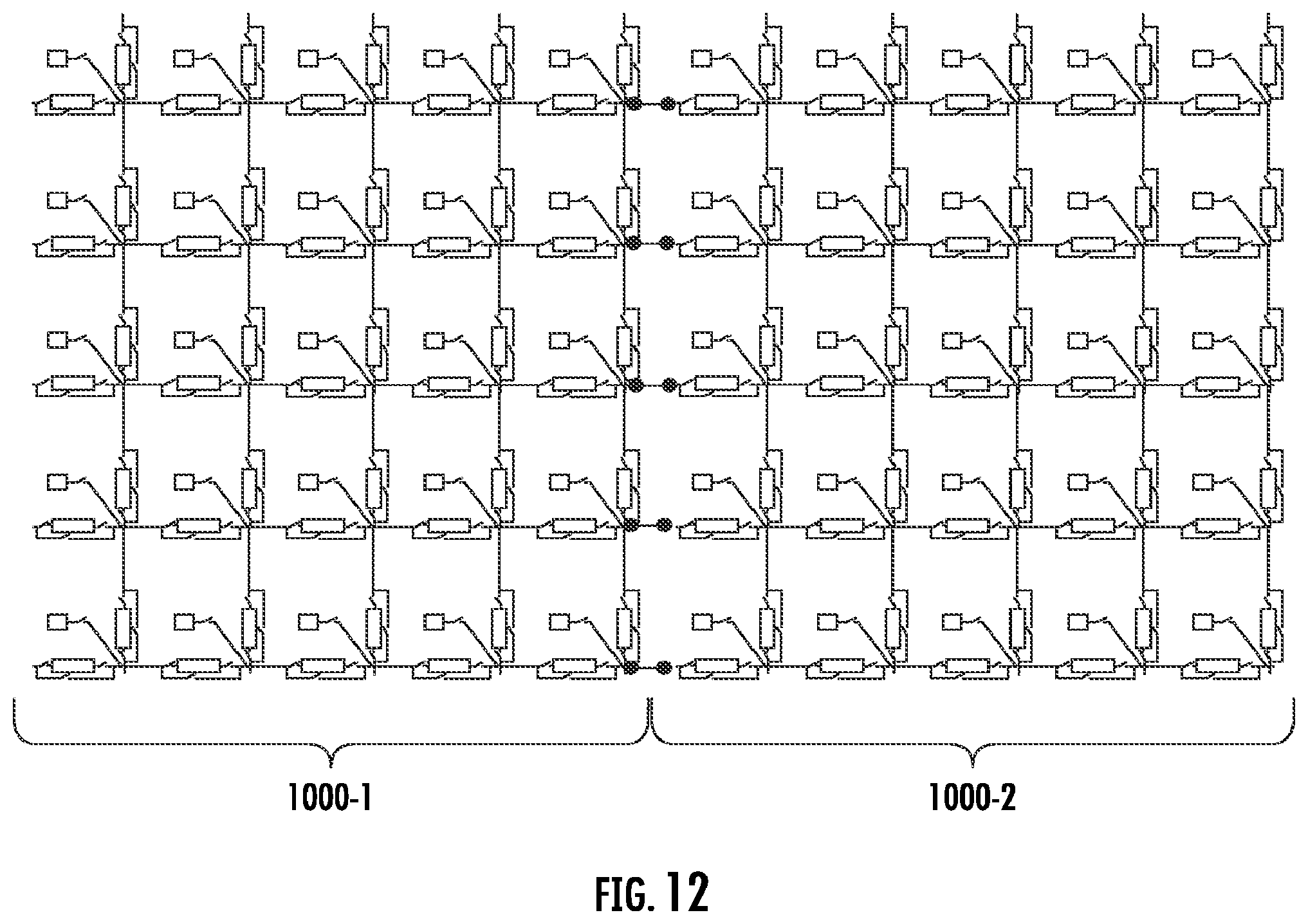 Patent US12586992 Figure 10 – Scalable reconfigurable apparatus and methods for electric power system emulation