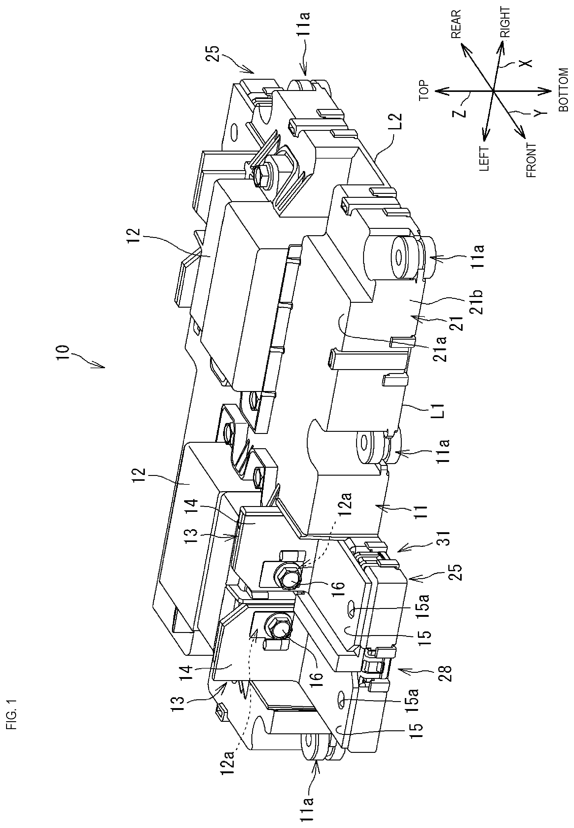 Patent US12586994 — Electrical junction box — Figure 1