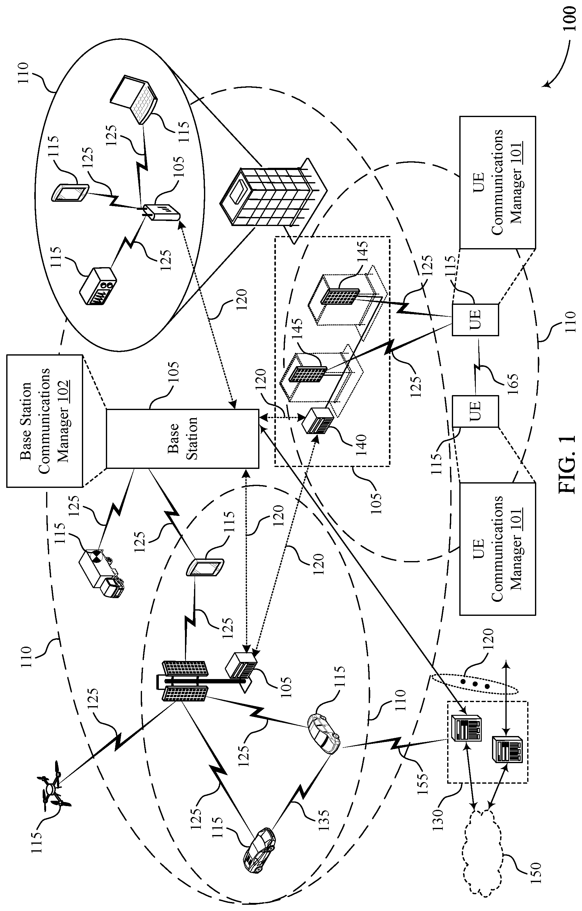 Patent US12588004 — Channel restrictions for relayed sidelink communications — Figure 1