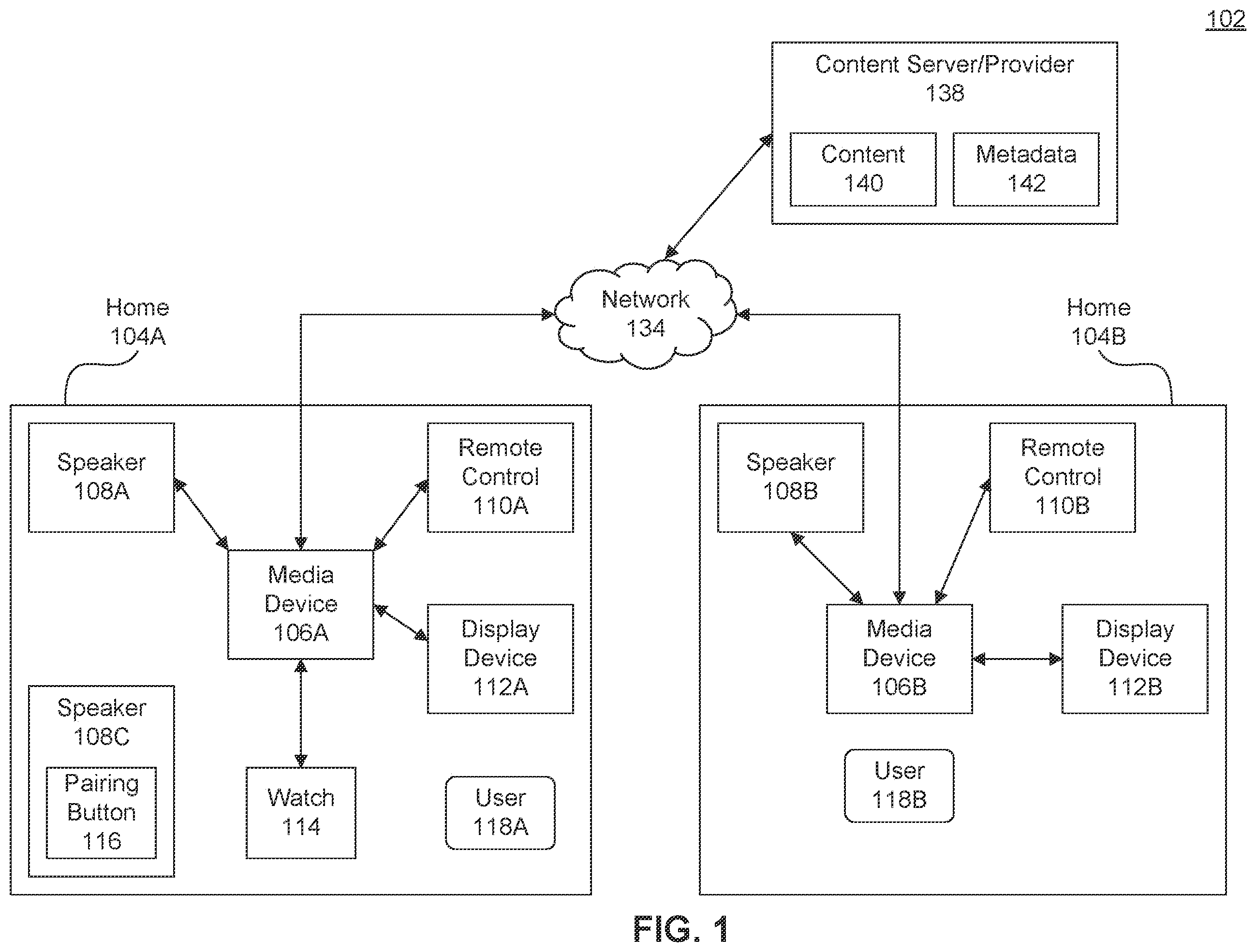 Patent US12588083 — Customized device pairing based on device features — Figure 1