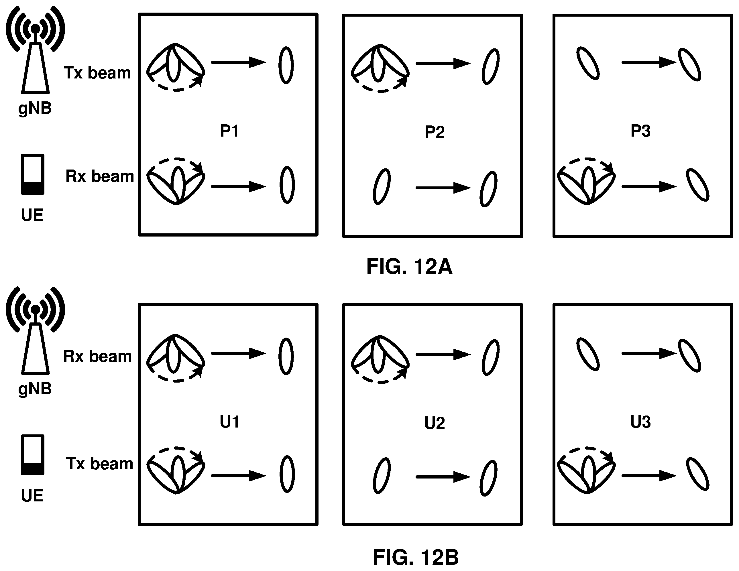Patent US12588098 Figure 12 – Radio resource control messaging