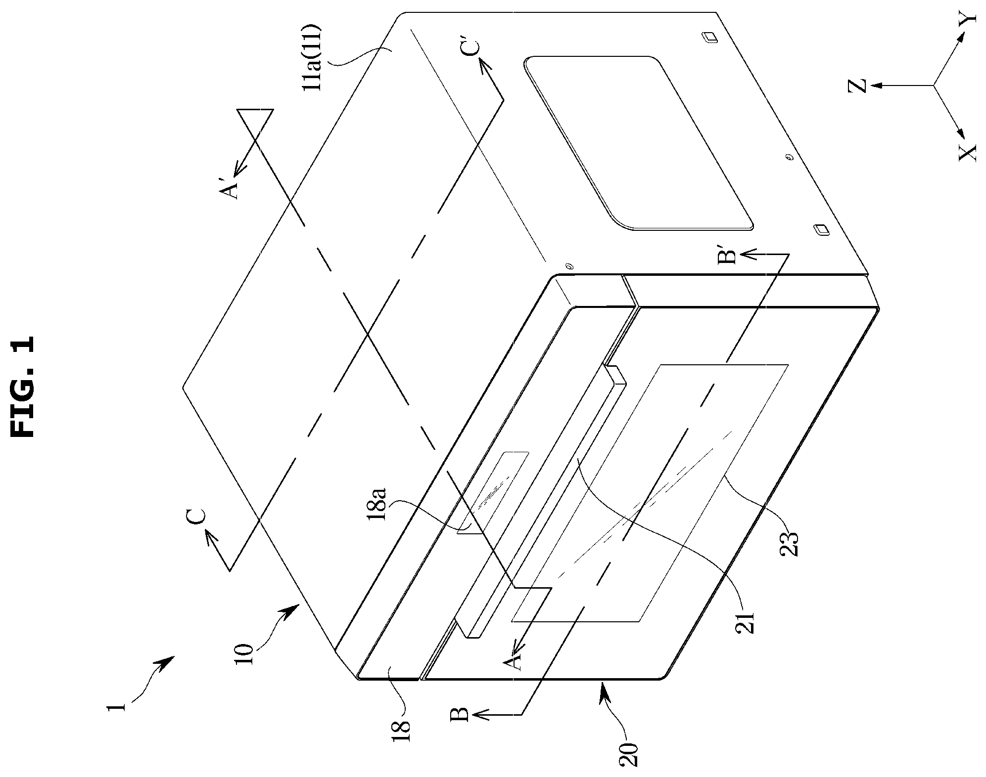 Patent US12588114 — Cooking apparatus — Figure 1