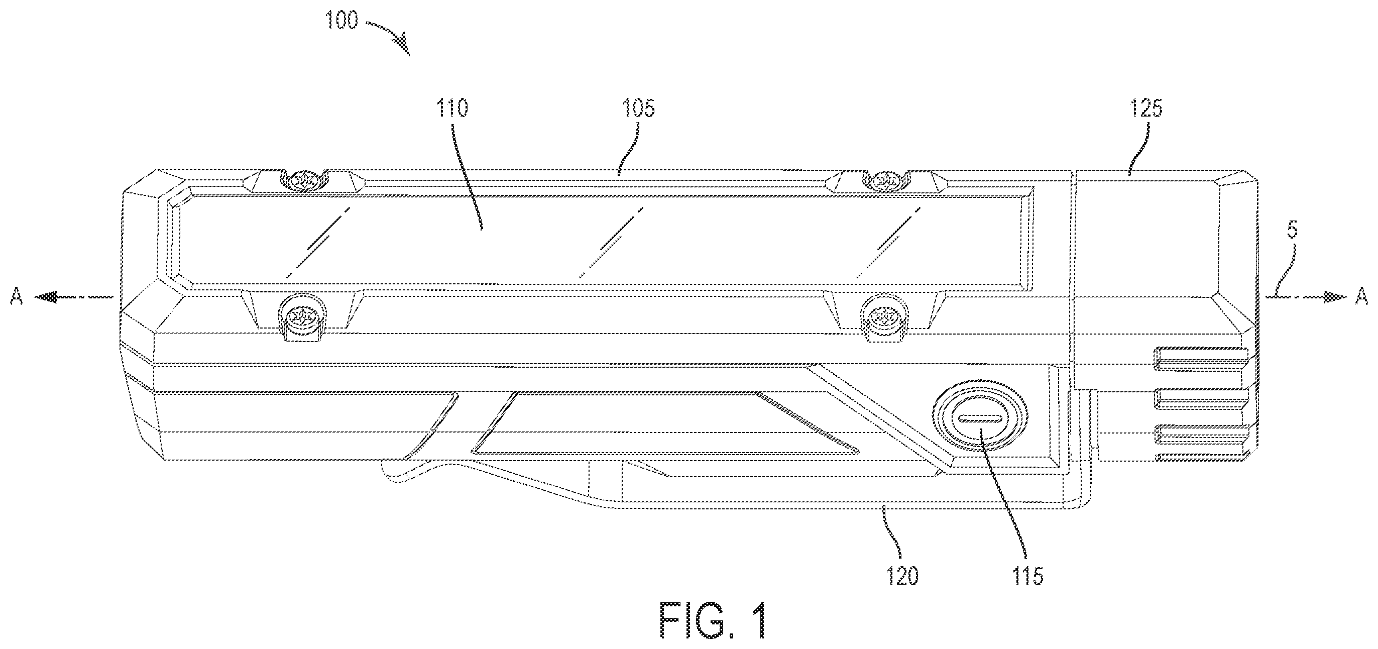 Patent US12588117 — Portable lighting device — Figure 1