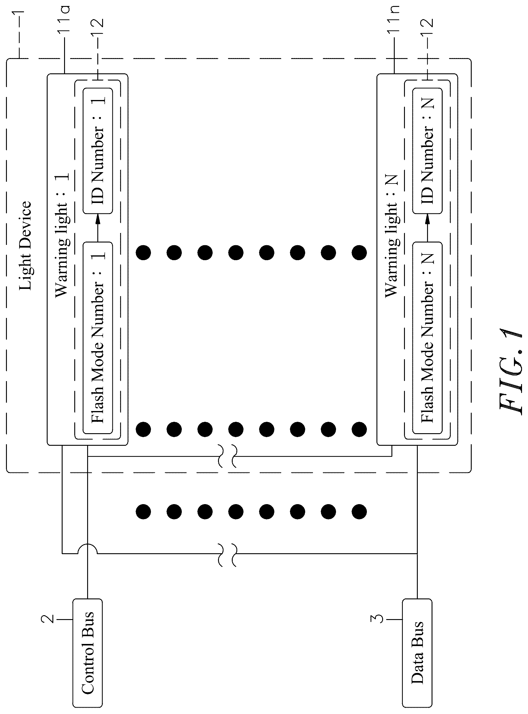 Patent US12588128 — Warning light control circuit capable of preventing start-up flashing — Figure 1