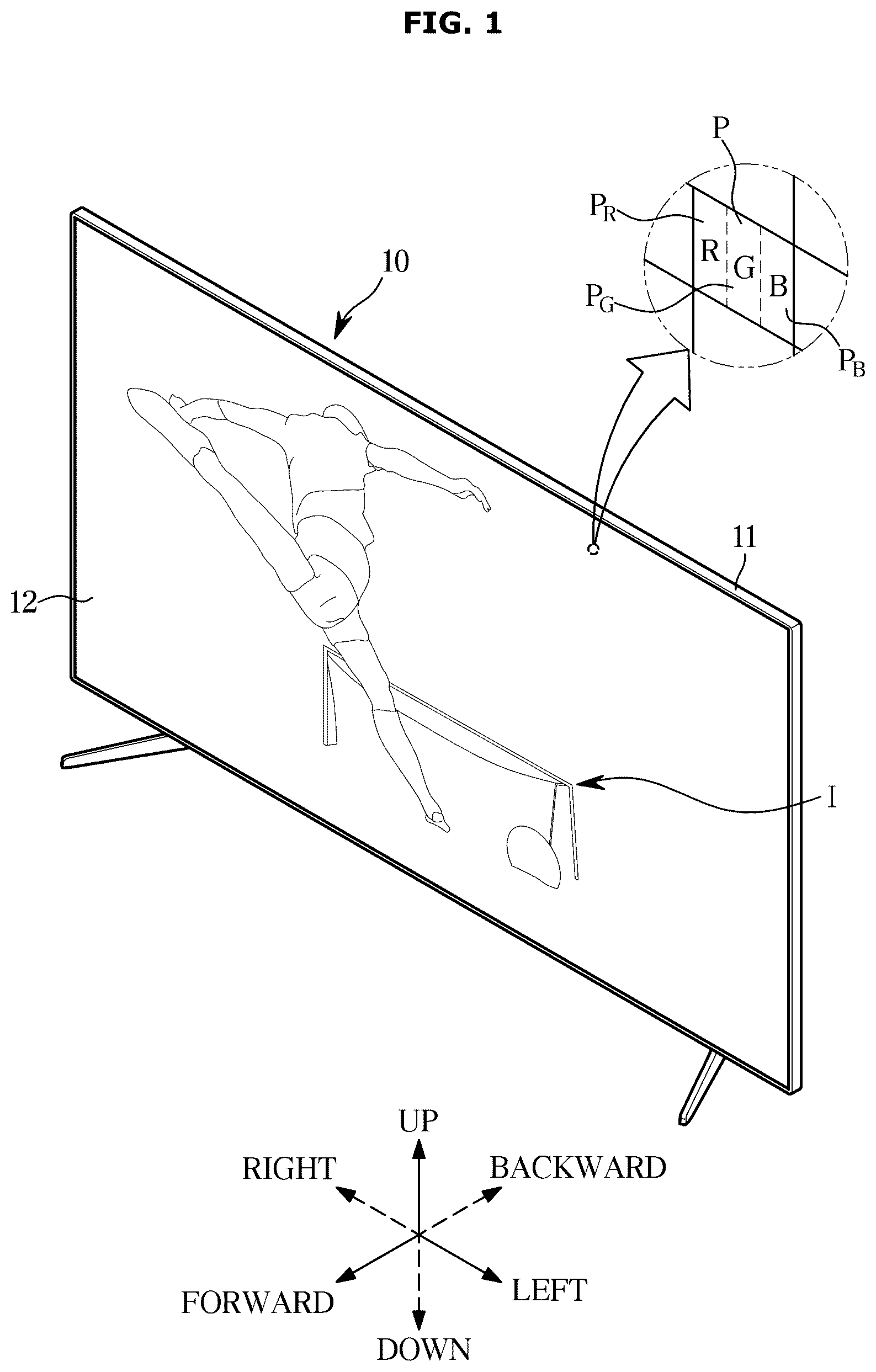 Patent US12588129 Figure 1 – Display apparatus and method of controlling the same