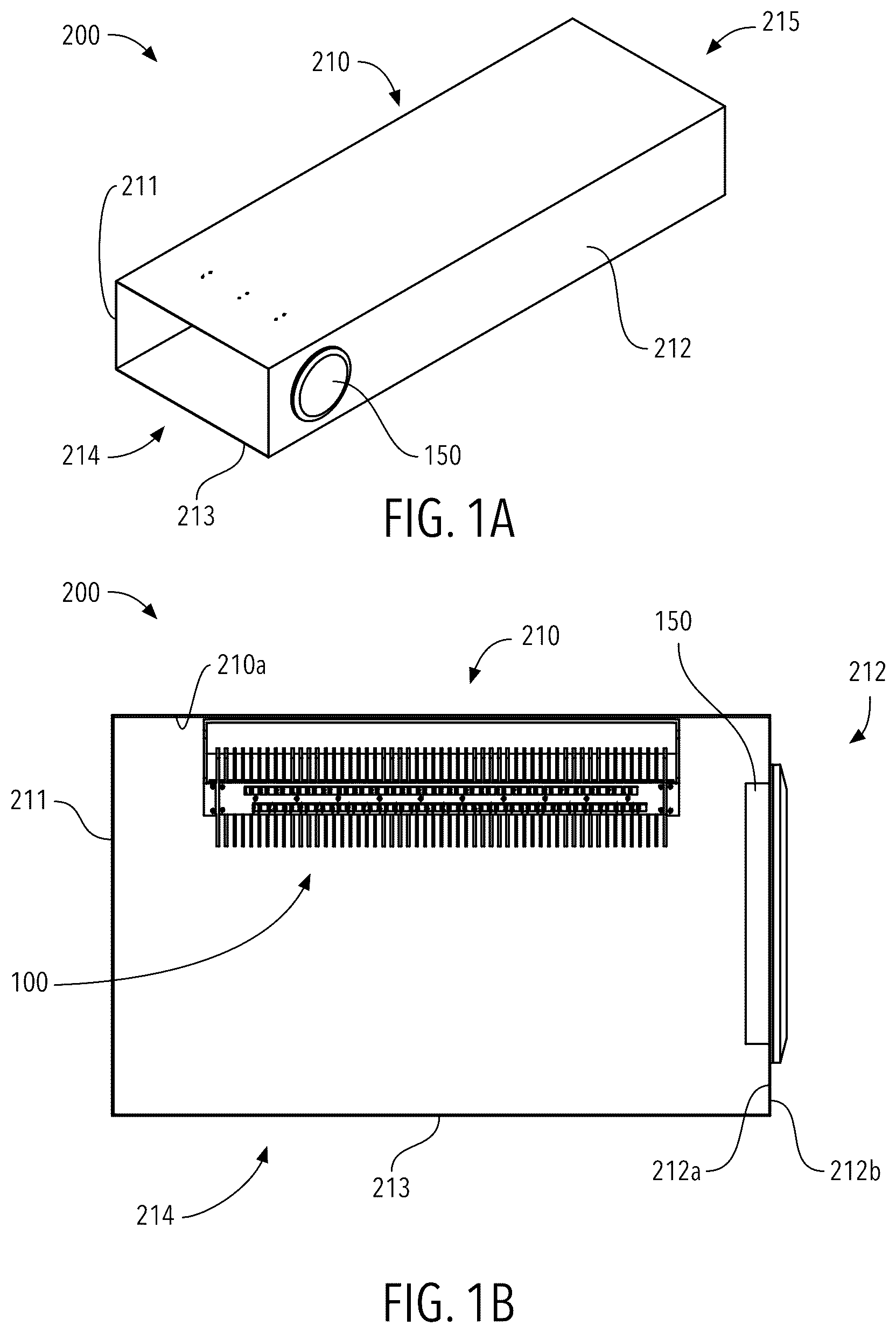 Patent US12588134 — Air directing scoop for heat sink and UV-C apparatus — Figure 1