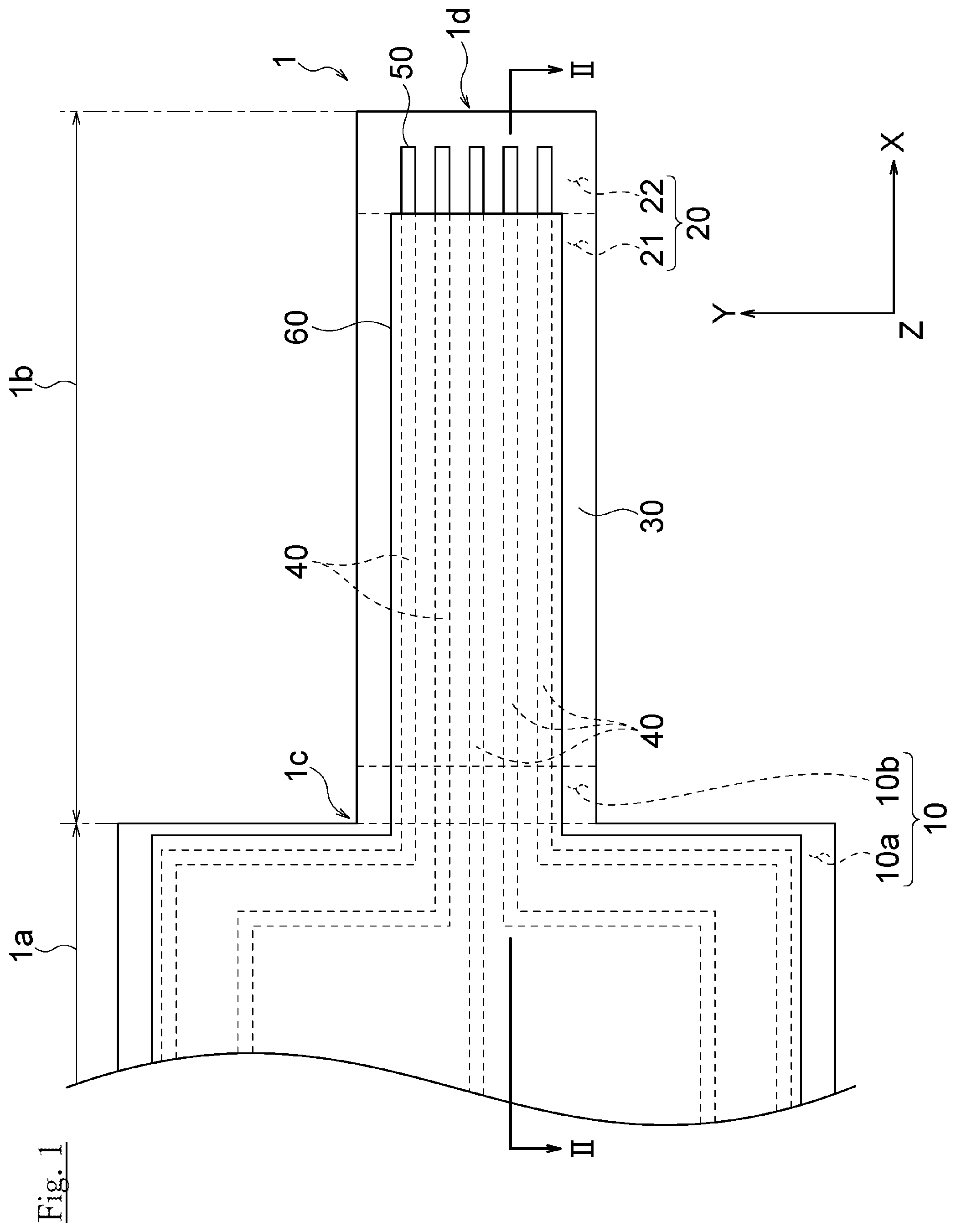 Patent US12588139 — Wiring board and method for manufacturing wiring board — Figure 1