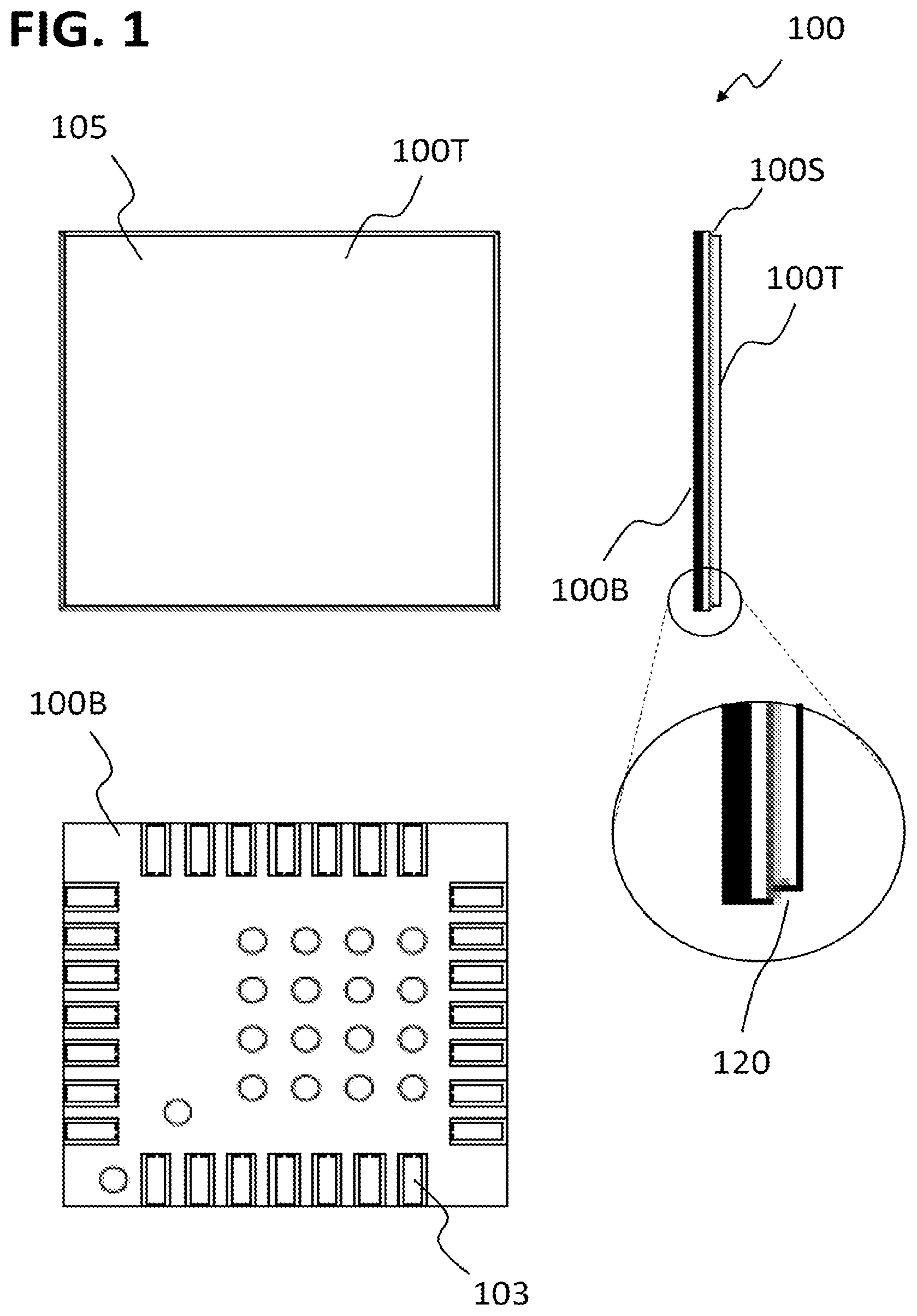 Patent US12588150 — Package, method for forming a package, chip card, and method for forming a chip card — Figure 1