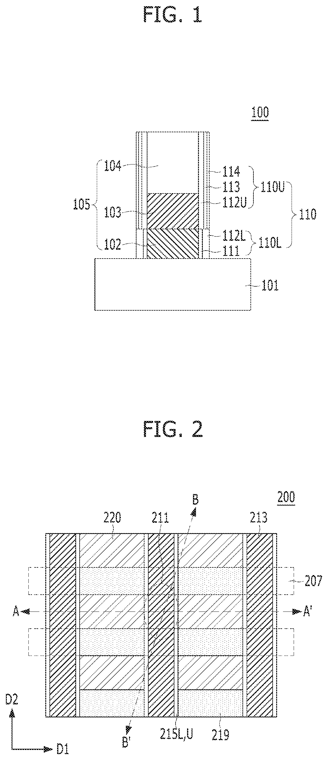 Patent US12588190 — Semiconductor device with a low-k spacer and method for fabricating the same — Figure 1
