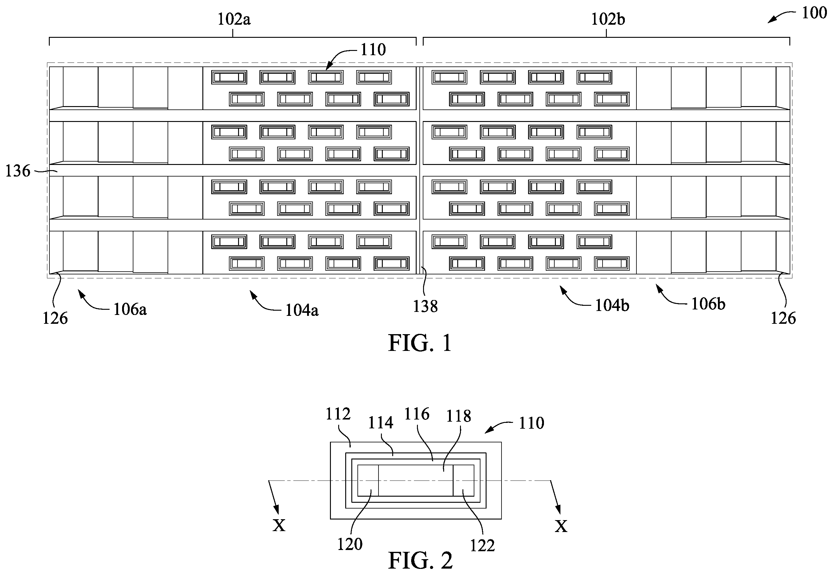 Patent US12588197 — Semiconductor memory devices with one-sided staircase profiles and methods of manufacturing thereof — Figure 1