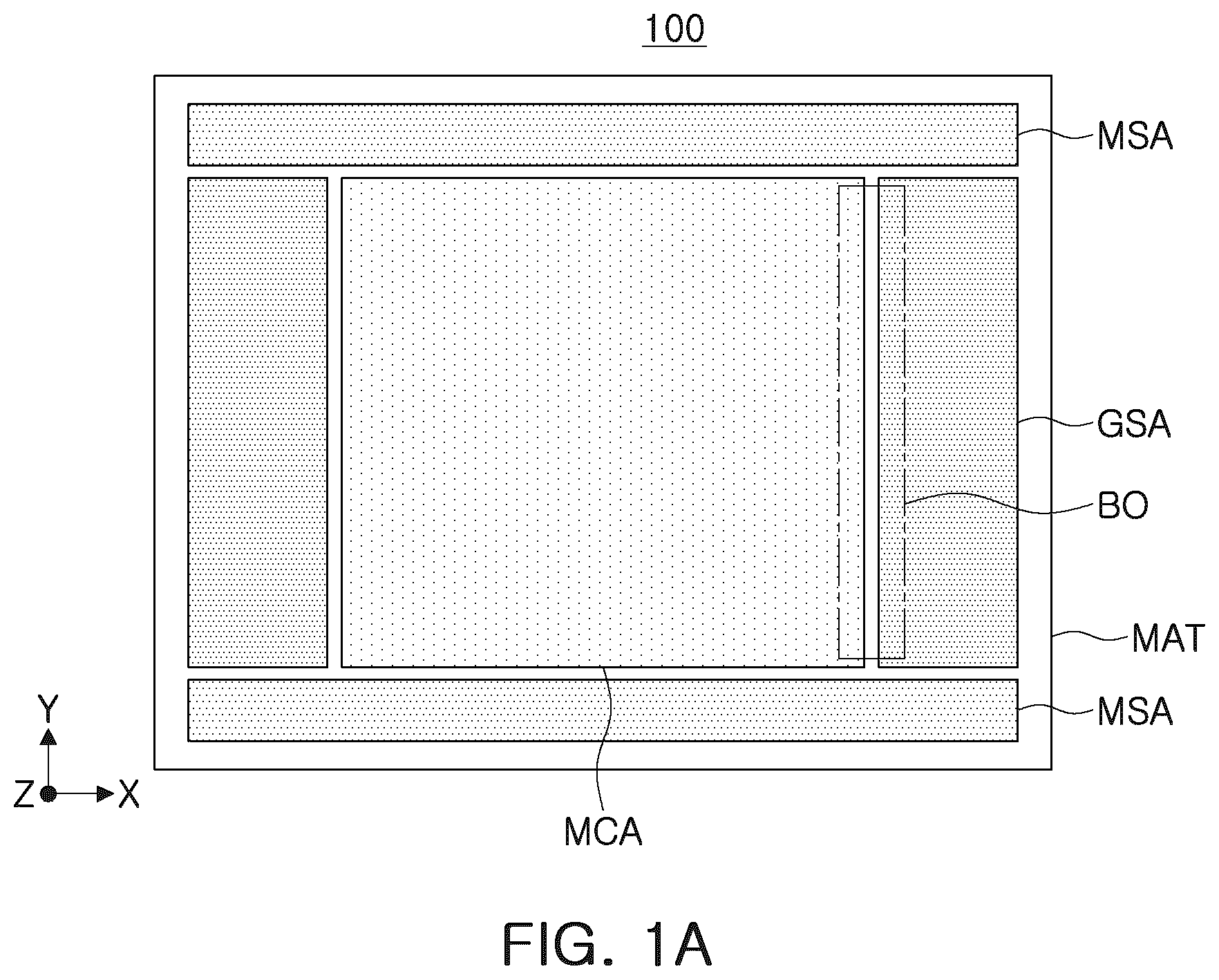 Patent US12588205 Figure 1 – Semiconductor device and electronic system including the same
