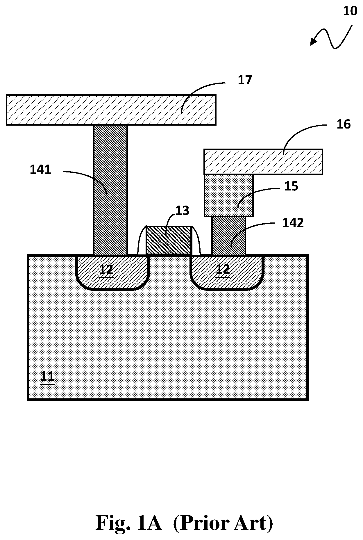 Patent US12588215 Figure 1 – Non-volatile memory device having schottky diode