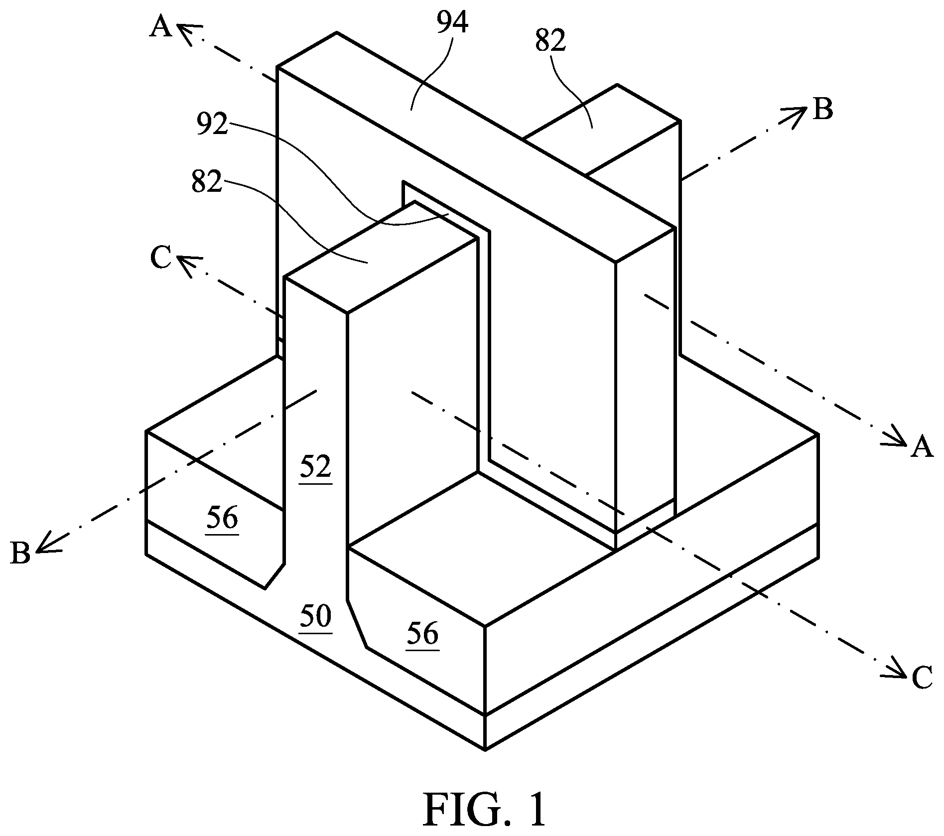 Patent US12588231 — Method of gap filling for semiconductor device — Figure 1