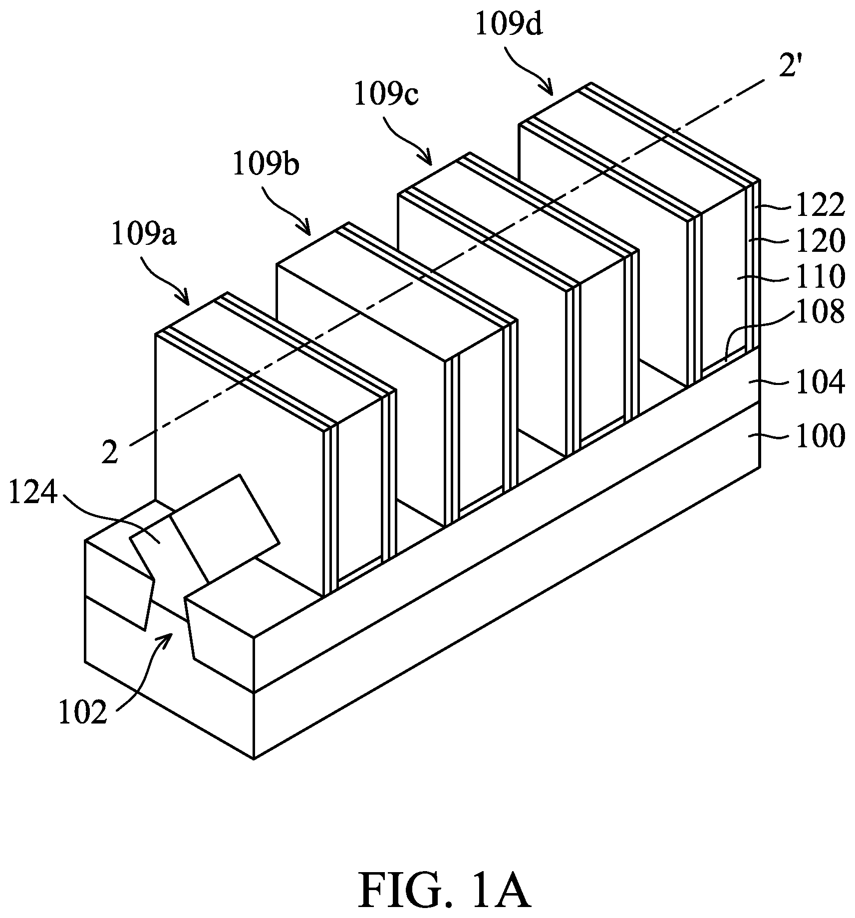Patent US12588237 — Method for forming via structure with low resistivity — Figure 1
