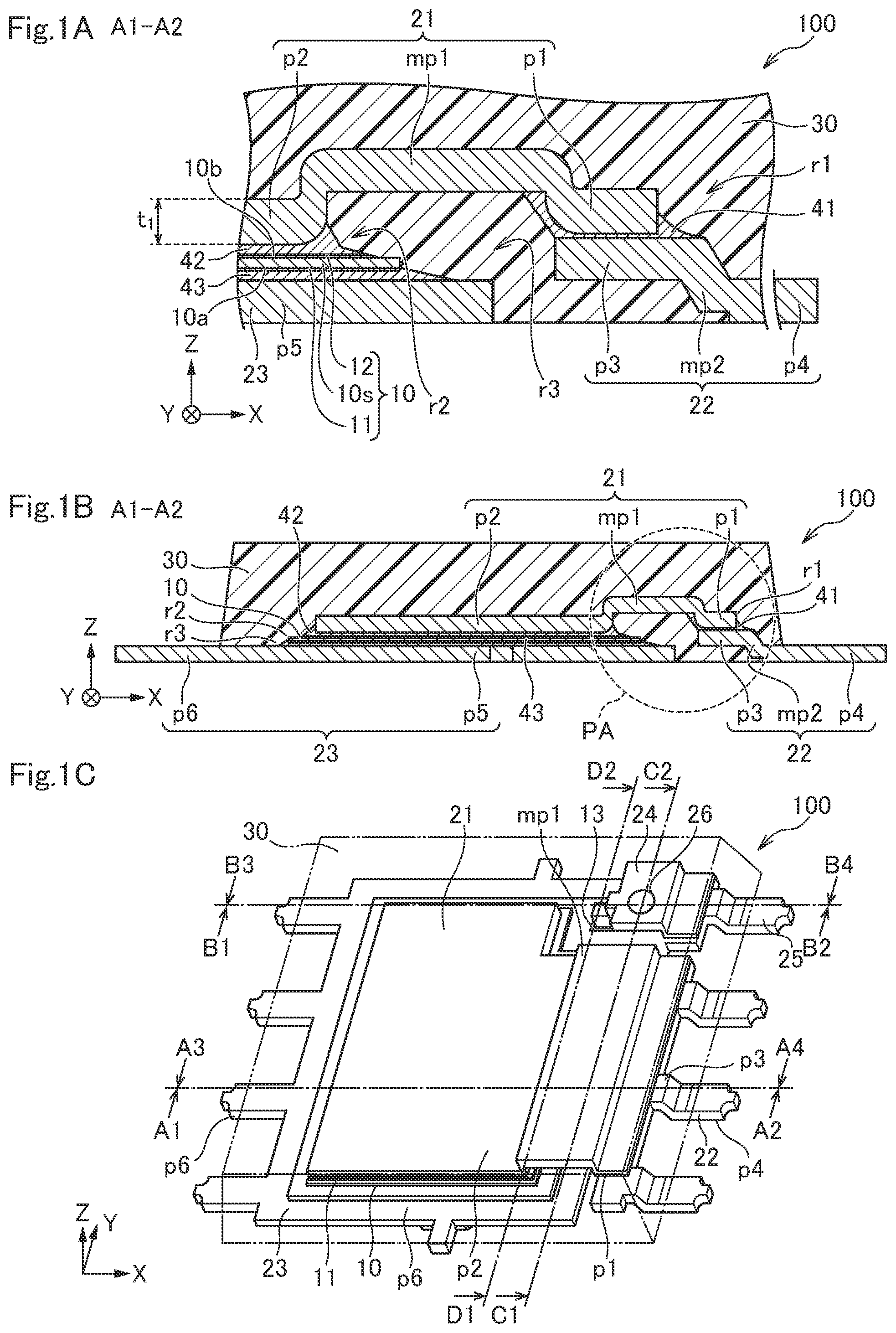 Patent US12588240 Figure 1 – Semiconductor device