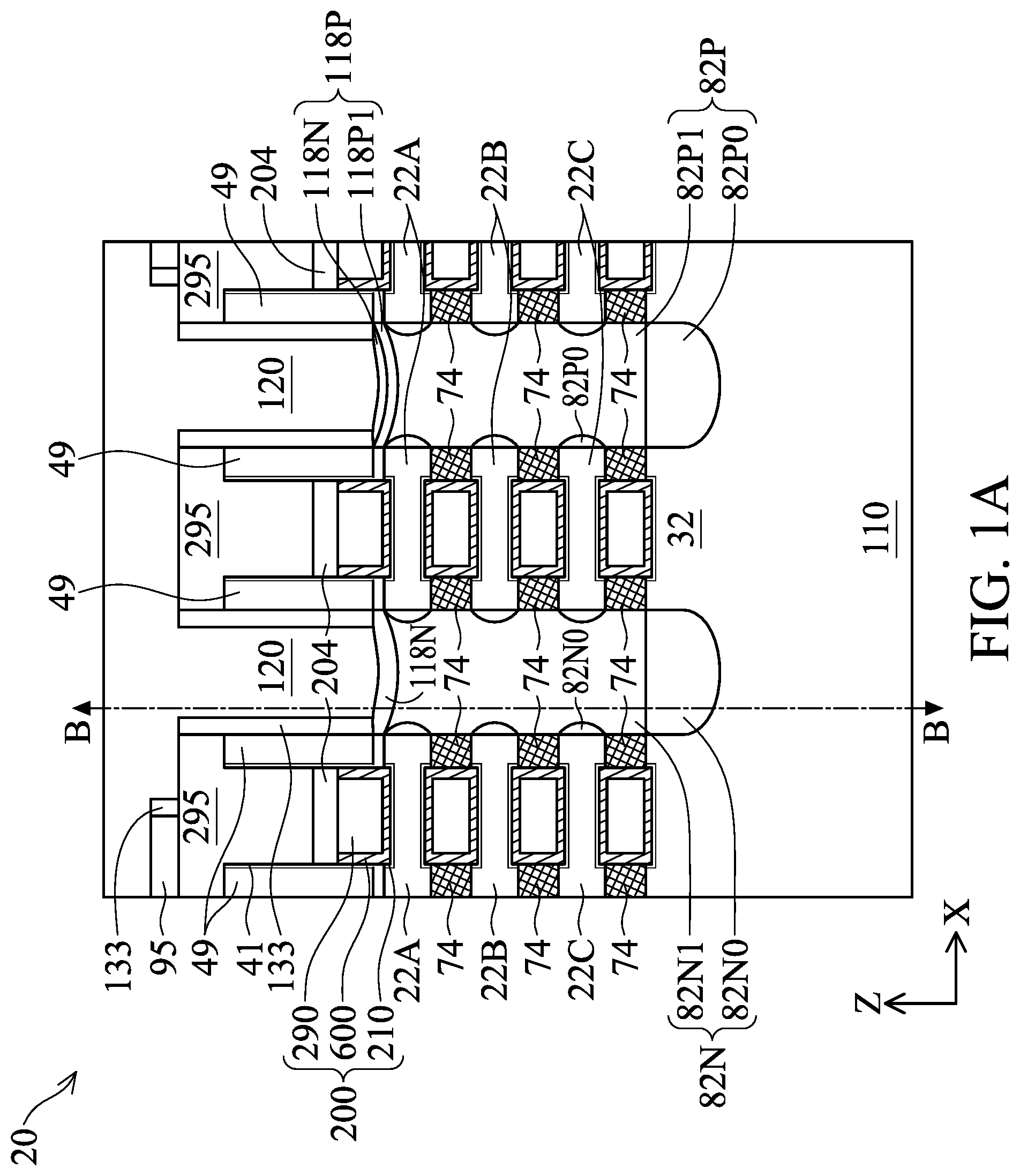 Patent US12588242 — Field effect transistor with dual silicide and method — Figure 1