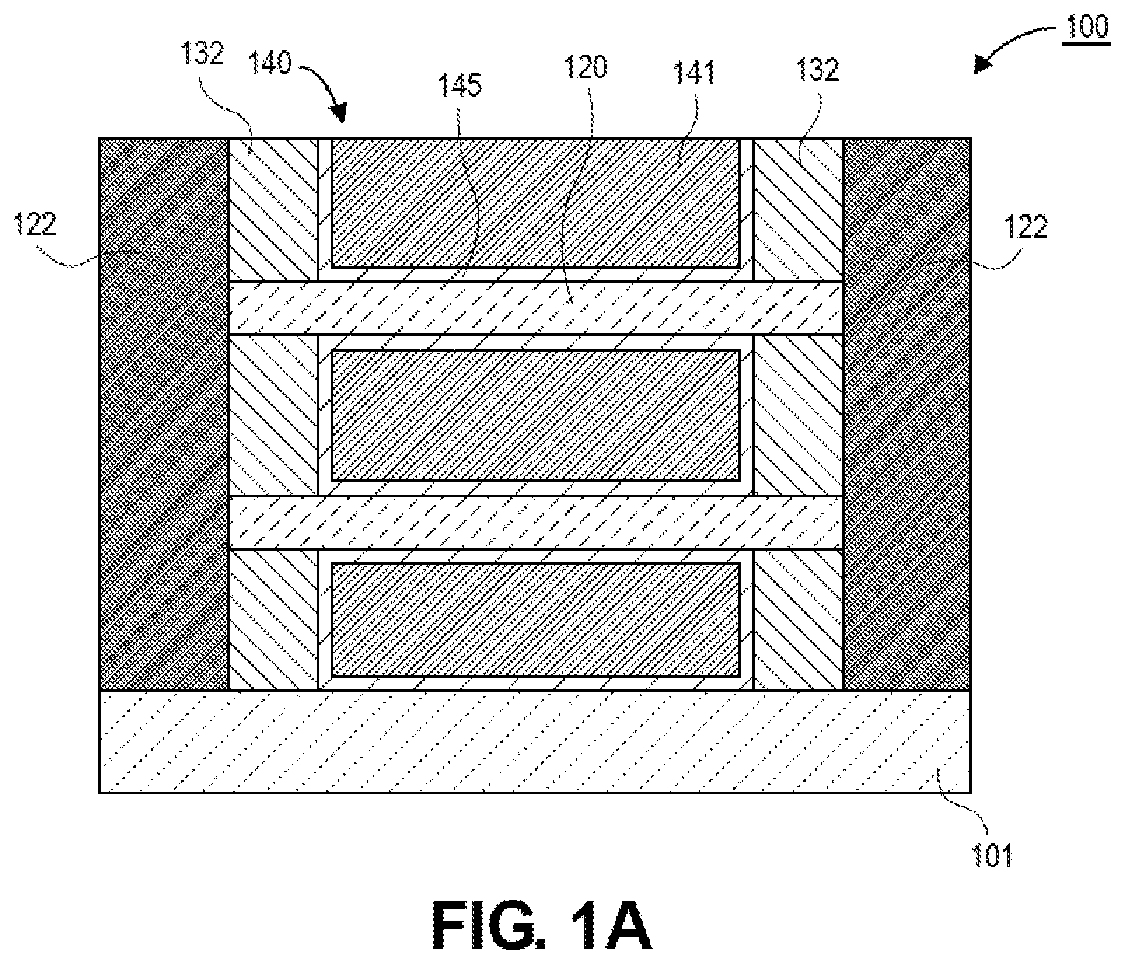 Patent US12588257 — 2D layered gate oxide — Figure 1