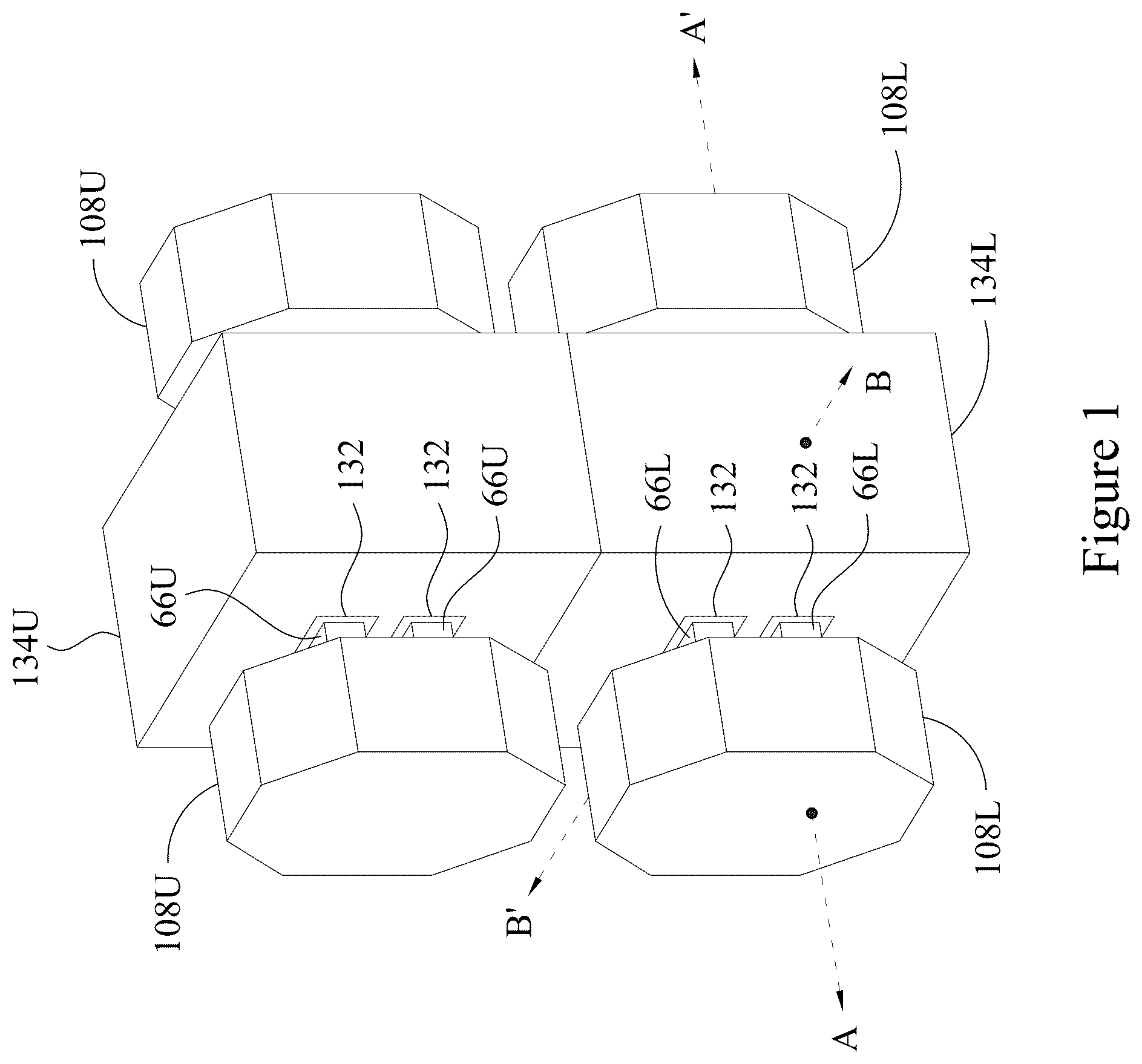 Patent US12588258 Figure 1 – Stacked transistor isolation features and methods of forming the same