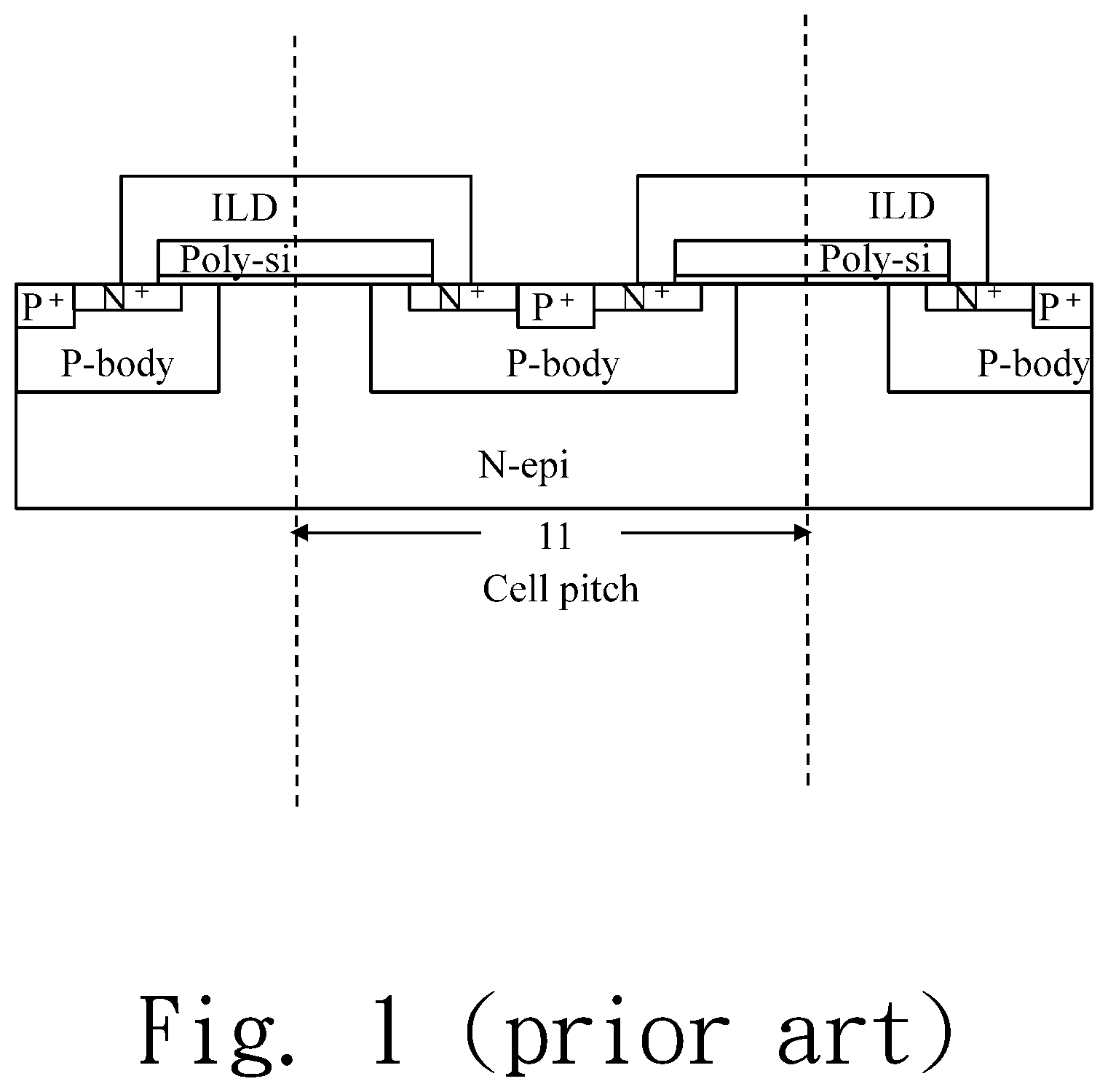 Patent US12588264 — Three-dimensional source contact structure and fabrication process method of making the same — Figure 1