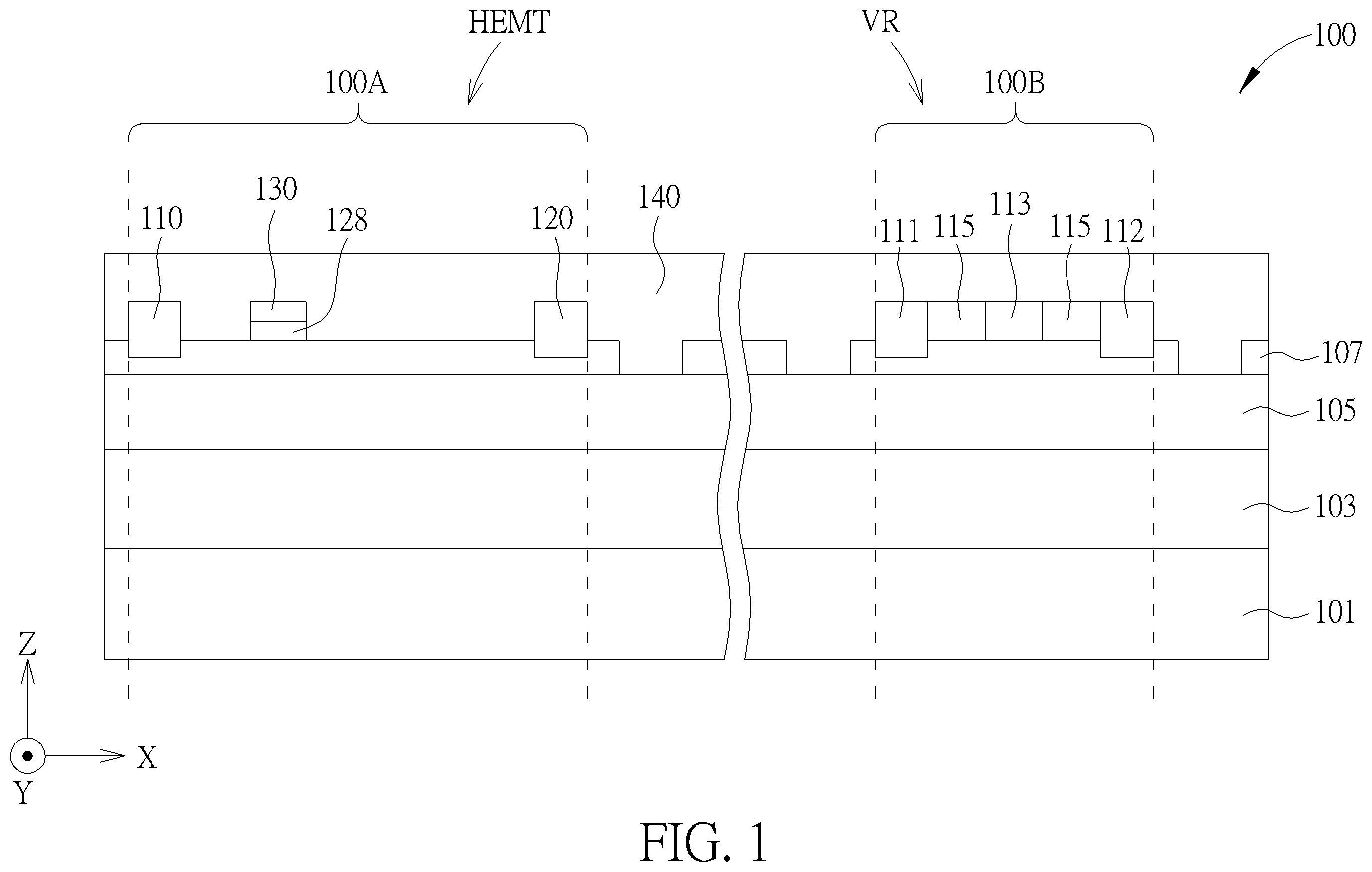 Patent US12588272 — Semiconductor device — Figure 1