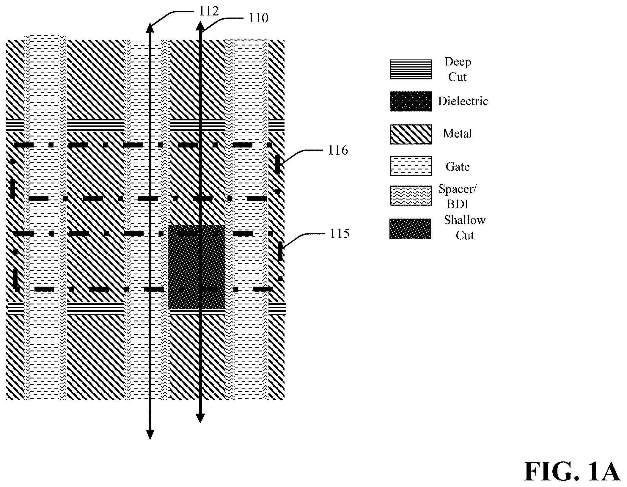 Patent US12588277 — Forming wrap around contact with self-aligned backside contact — Figure 1