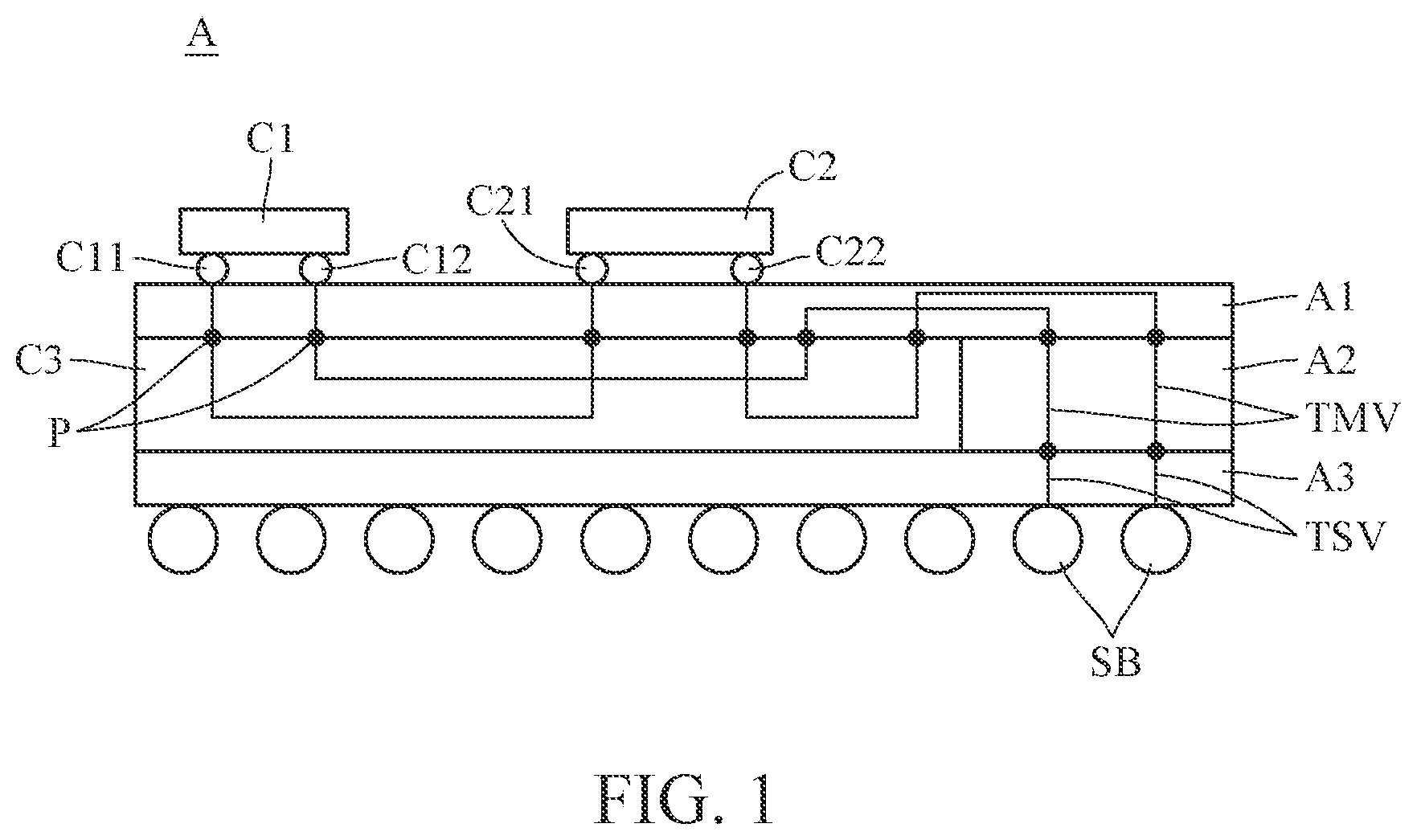 Patent US12588279 Figure 1 – Arrayed switch circuitry system and switching circuit