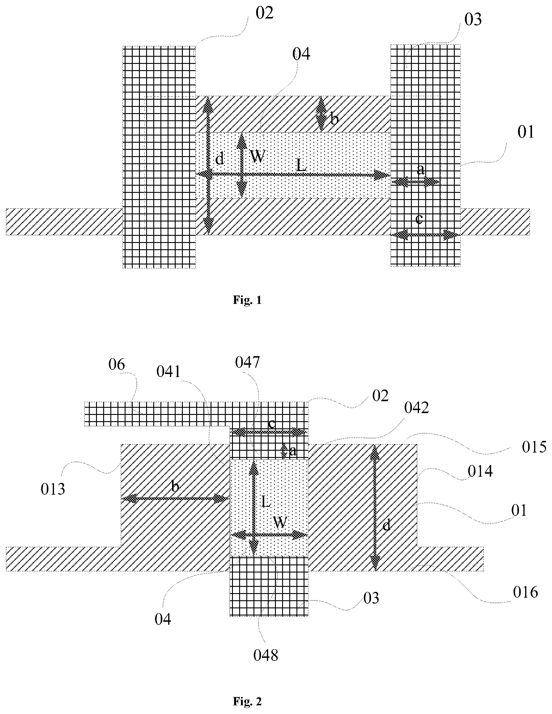 Patent US12588284 — Thin-film transistor and manufacturing method thereof, and display substrate — Figure 1