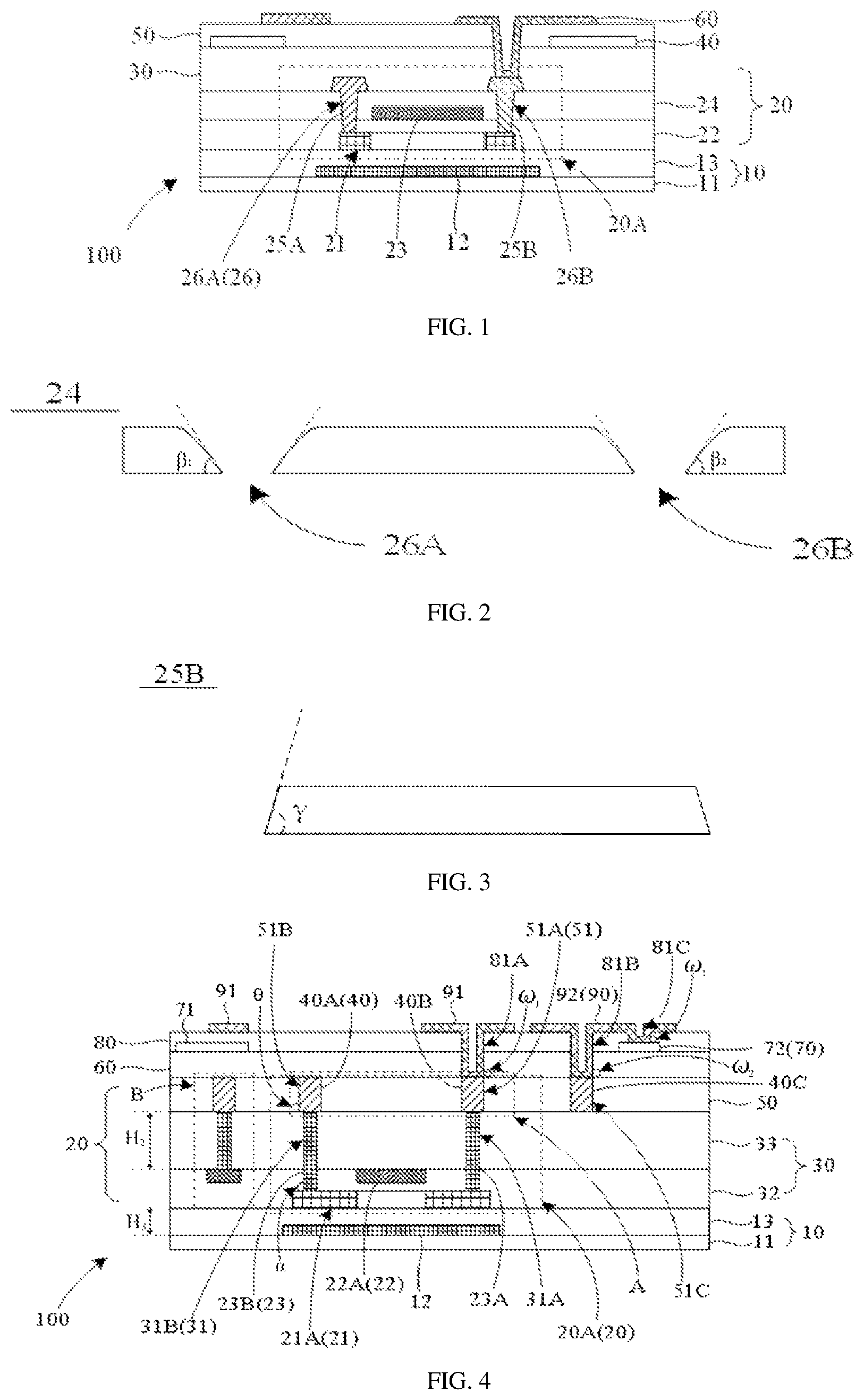 Patent US12588285 Figure 1 – Display panel and mobile terminal