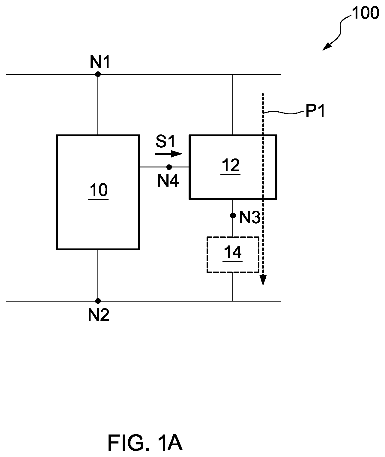 Patent US12588294 — Low-leakage ESD protection circuit and operating method thereof — Figure 1