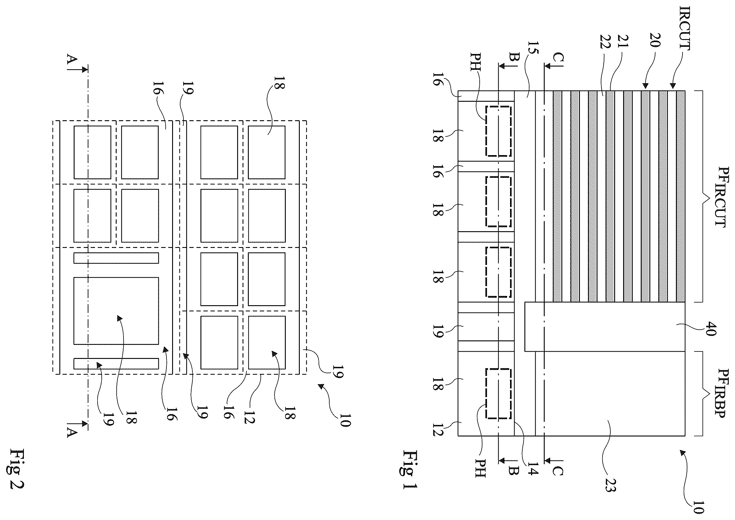 Patent US12588306 — Image sensors comprising an array of interference filters — Figure 1