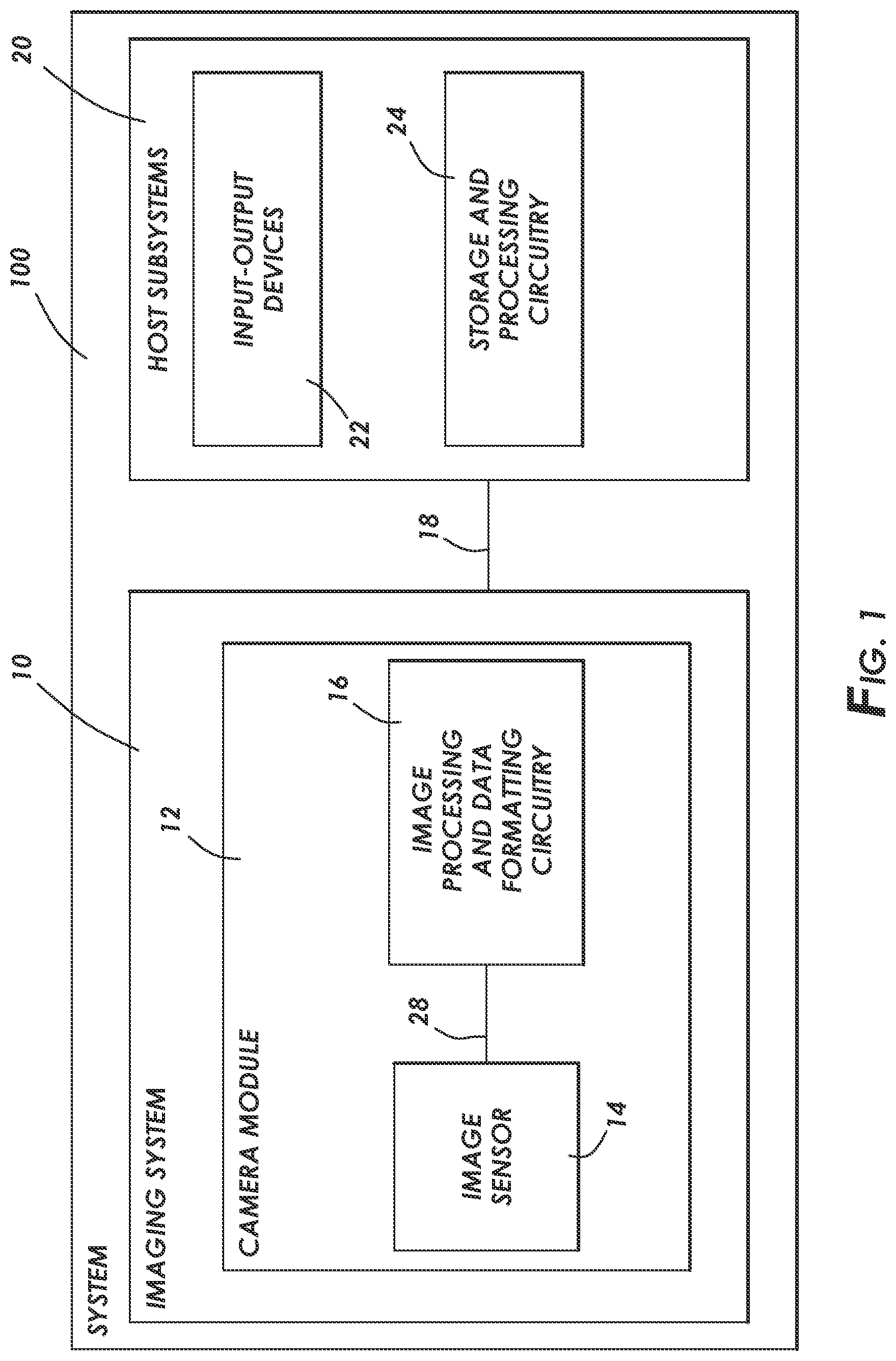 Patent US12588307 — Image sensor with a bond pad — Figure 1