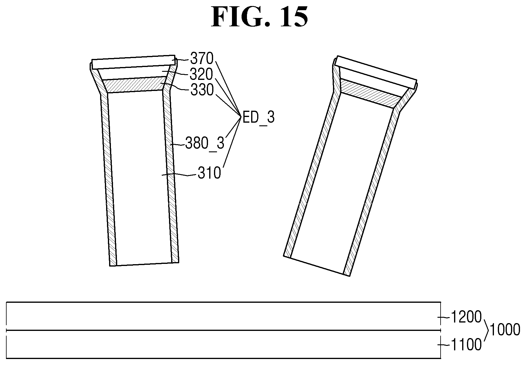 Patent US12588319 Figure 15 – Light-emitting device, manufacturing method therefor, and display apparatus