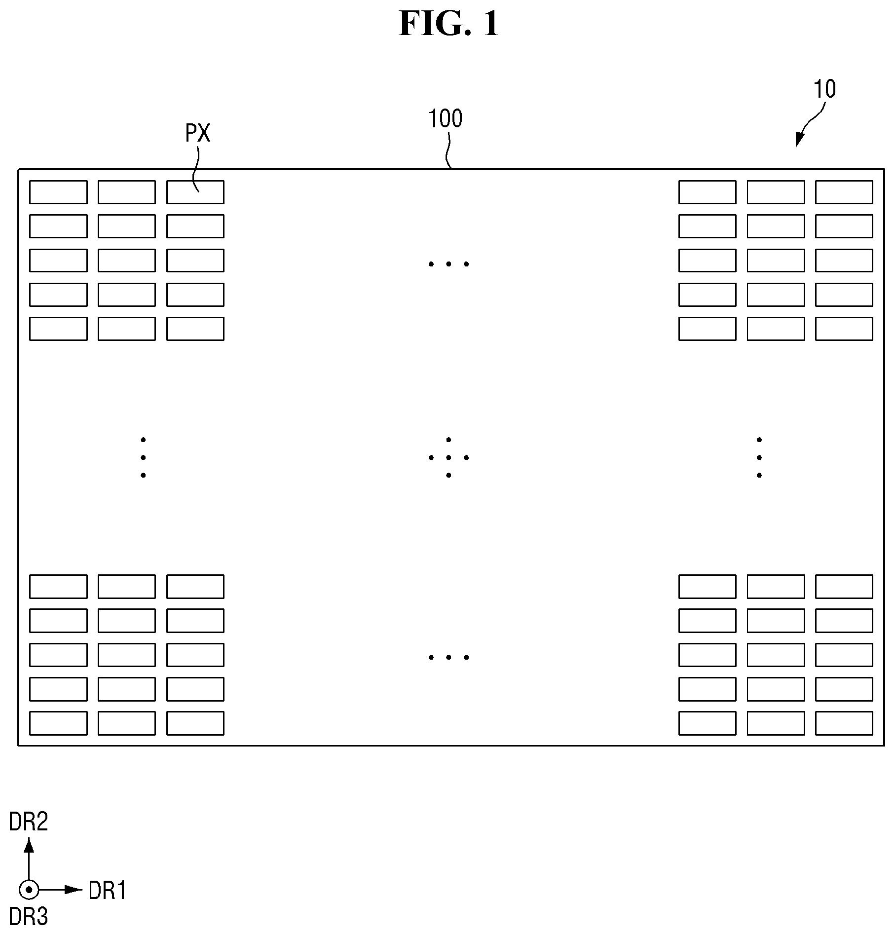 Patent US12588337 — Display device and tiled display device — Figure 1