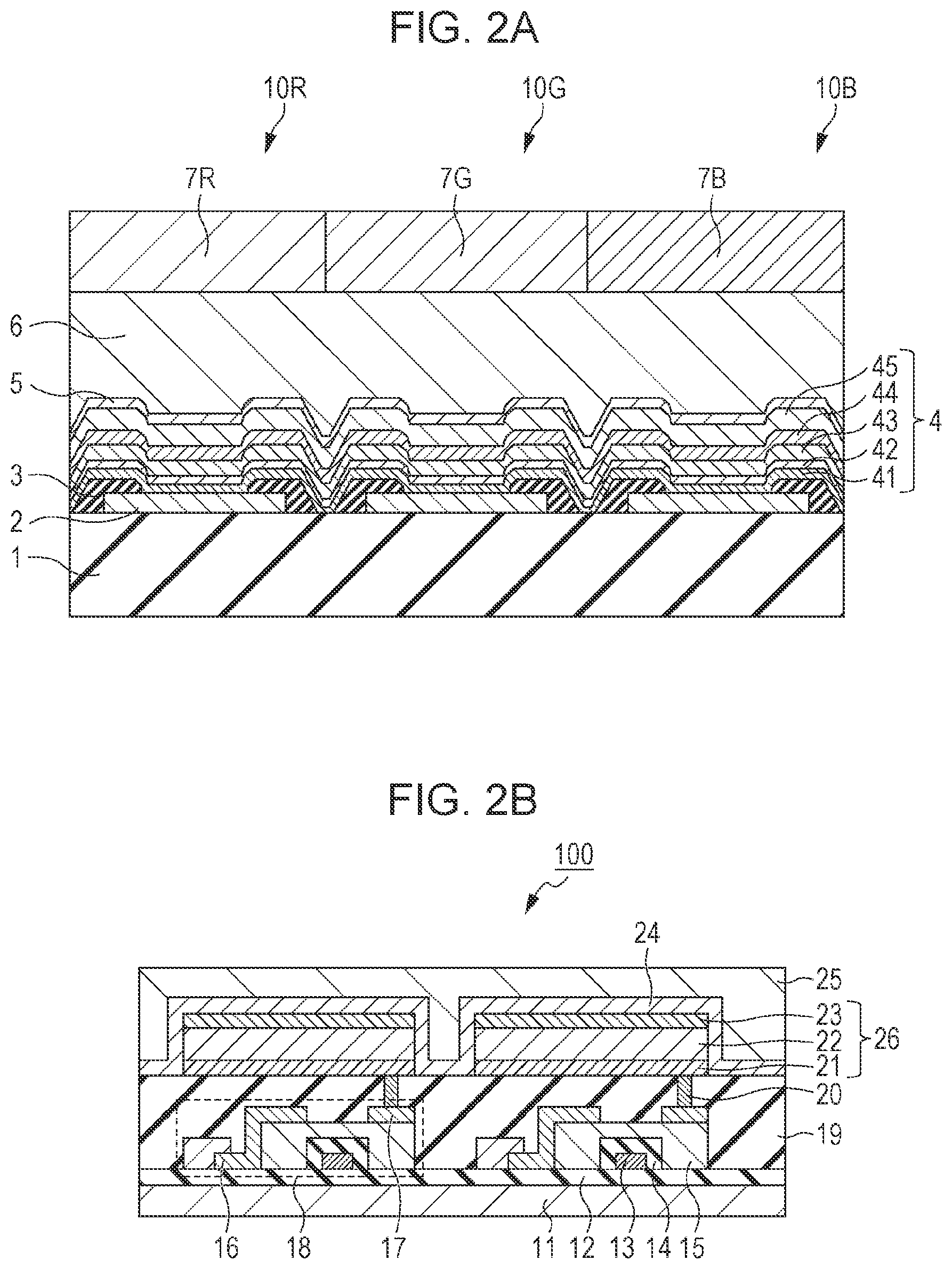 Patent US12588355 Figure 2 – Organic light-emitting element, display apparatus, photoelectric conversion apparatus, electronic equipment, lighting apparatus, moving body, and exposure light source