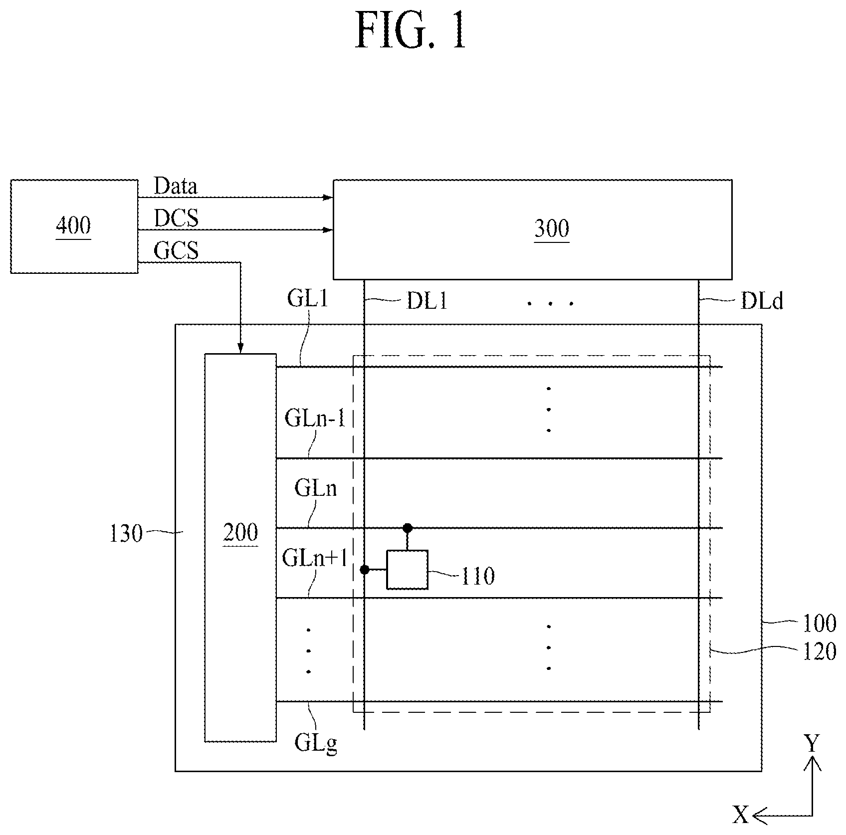 Patent US12588357 — Light emitting display apparatus including an undercut along an outer periphery of an anode — Figure 1