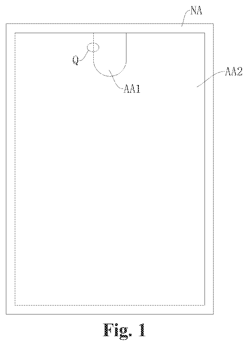 Patent US12588368 — Light-transmitting display module, display panel and method for manufacturing the same — Figure 1