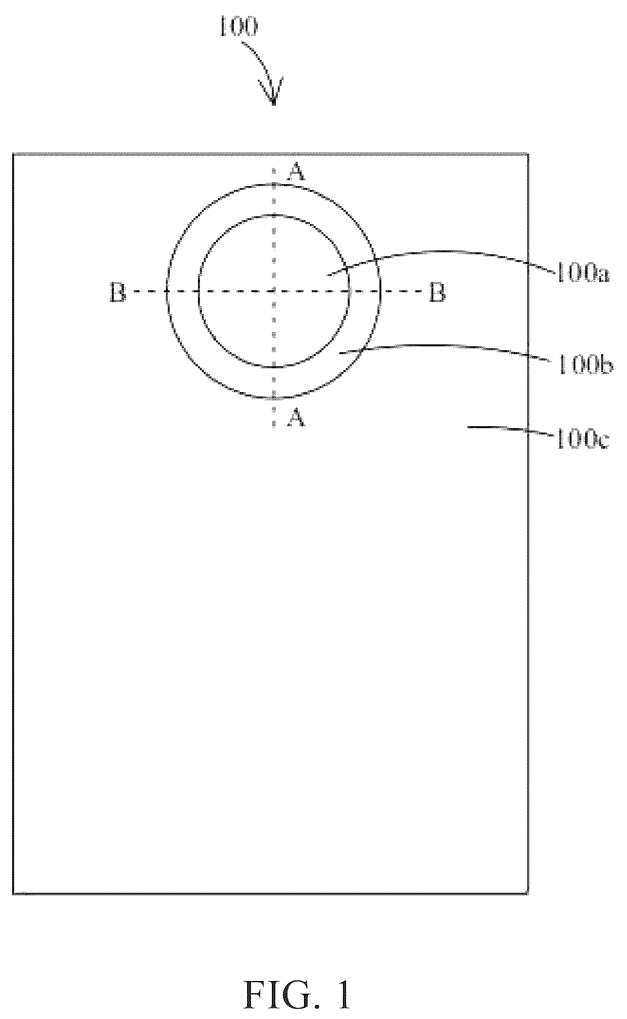 Patent US12588372 — Display device and electronic equipment — Figure 1