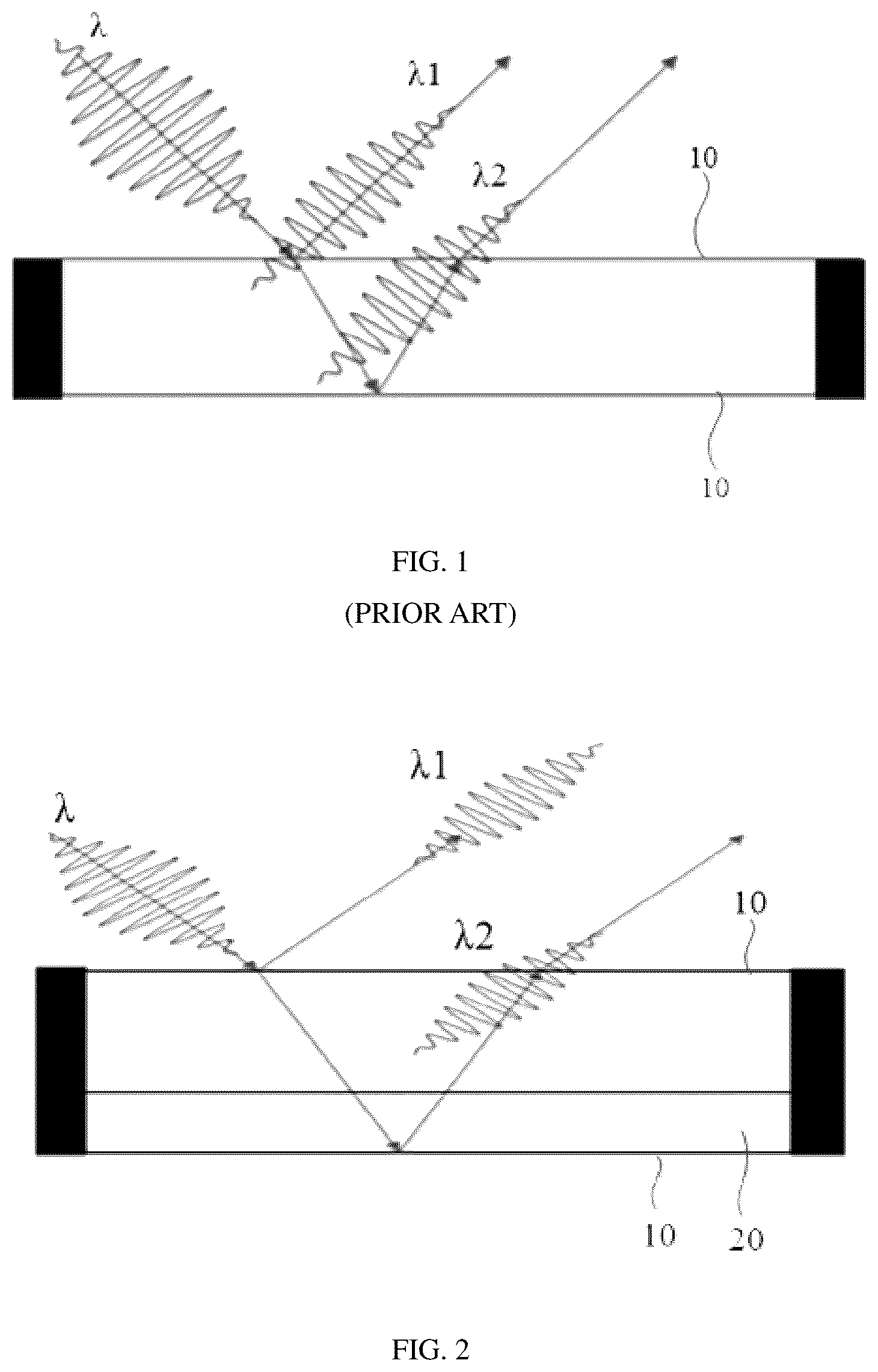Patent US12588396 — Array substrate and display panel comprising light adjusting layer between transparent layers — Figure 1