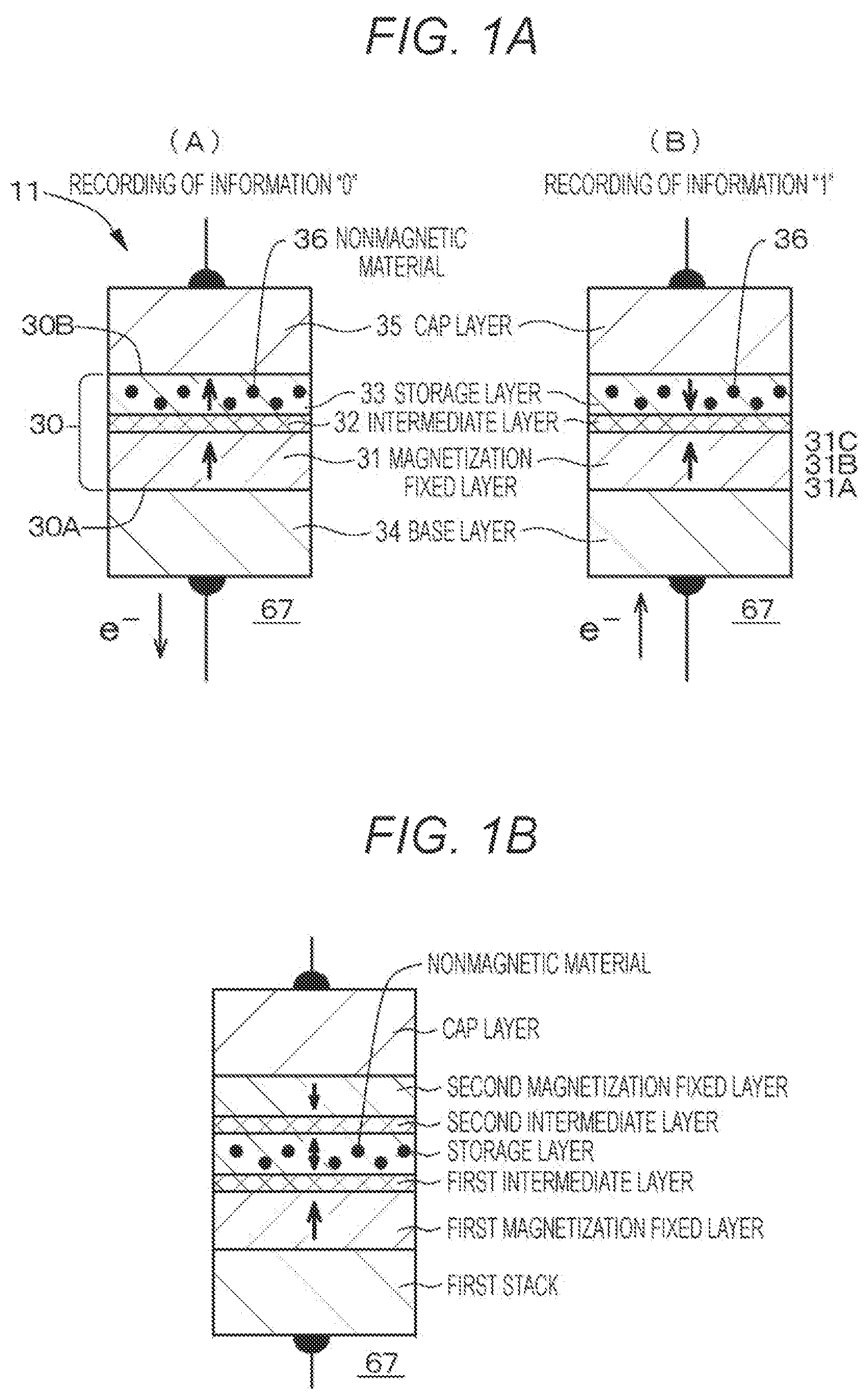 Patent US12588424 — Nonvolatile memory element and method for manufacturing the same — Figure 1