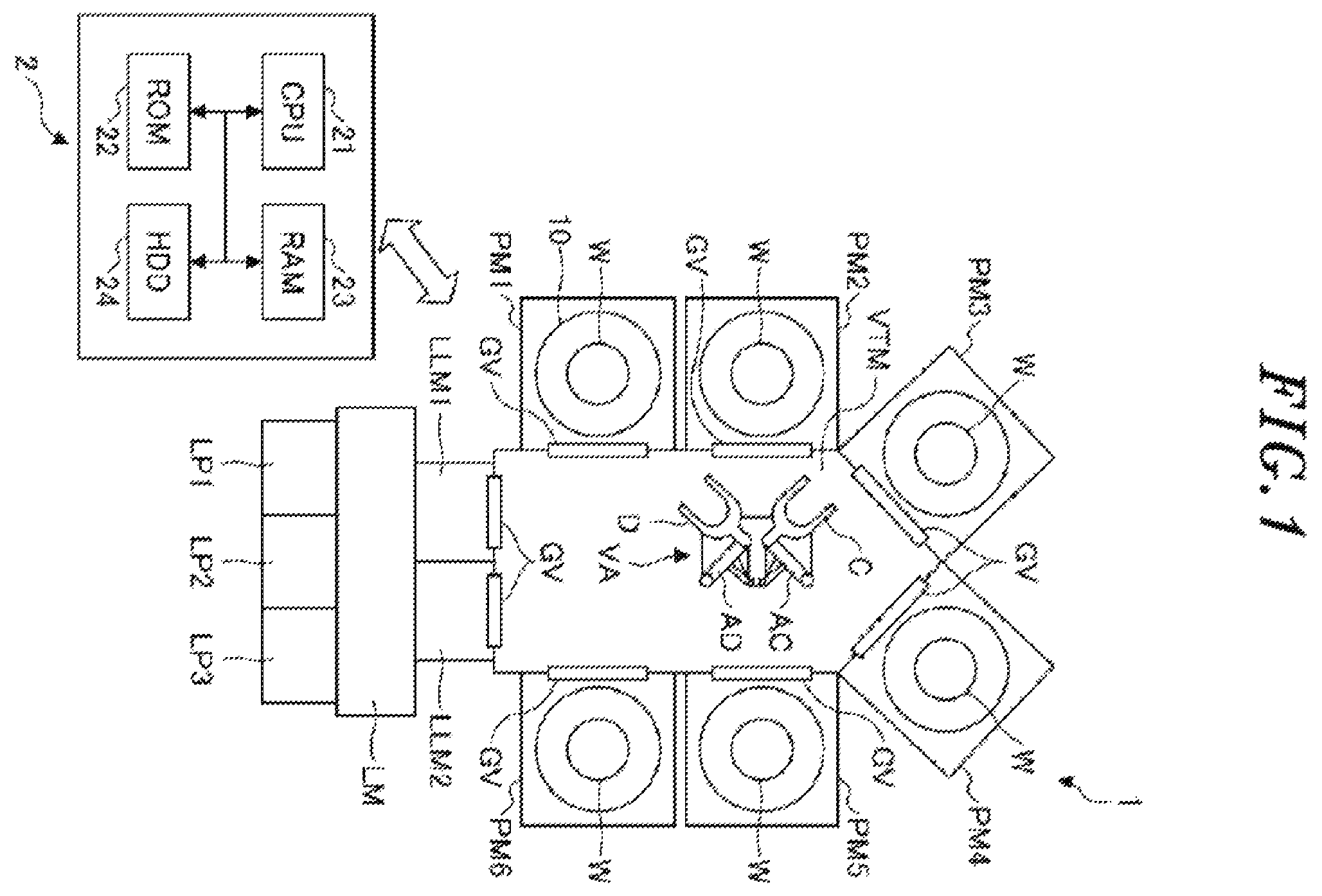 Patent US12588459 — Gate valve apparatus and semiconductor manufacturing apparatus — Figure 1