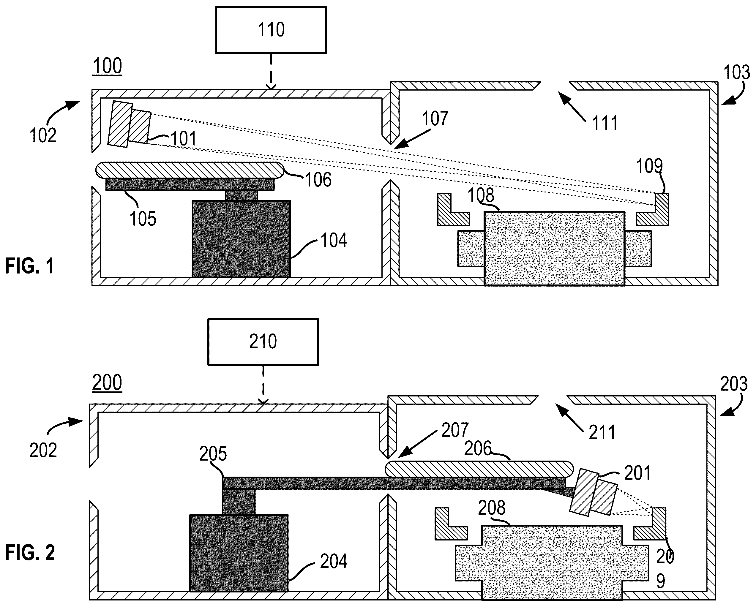 Patent US12588467 — Optical sensors for measuring properties of consumable parts in a semiconductor plasma processing chamber — Figure 1