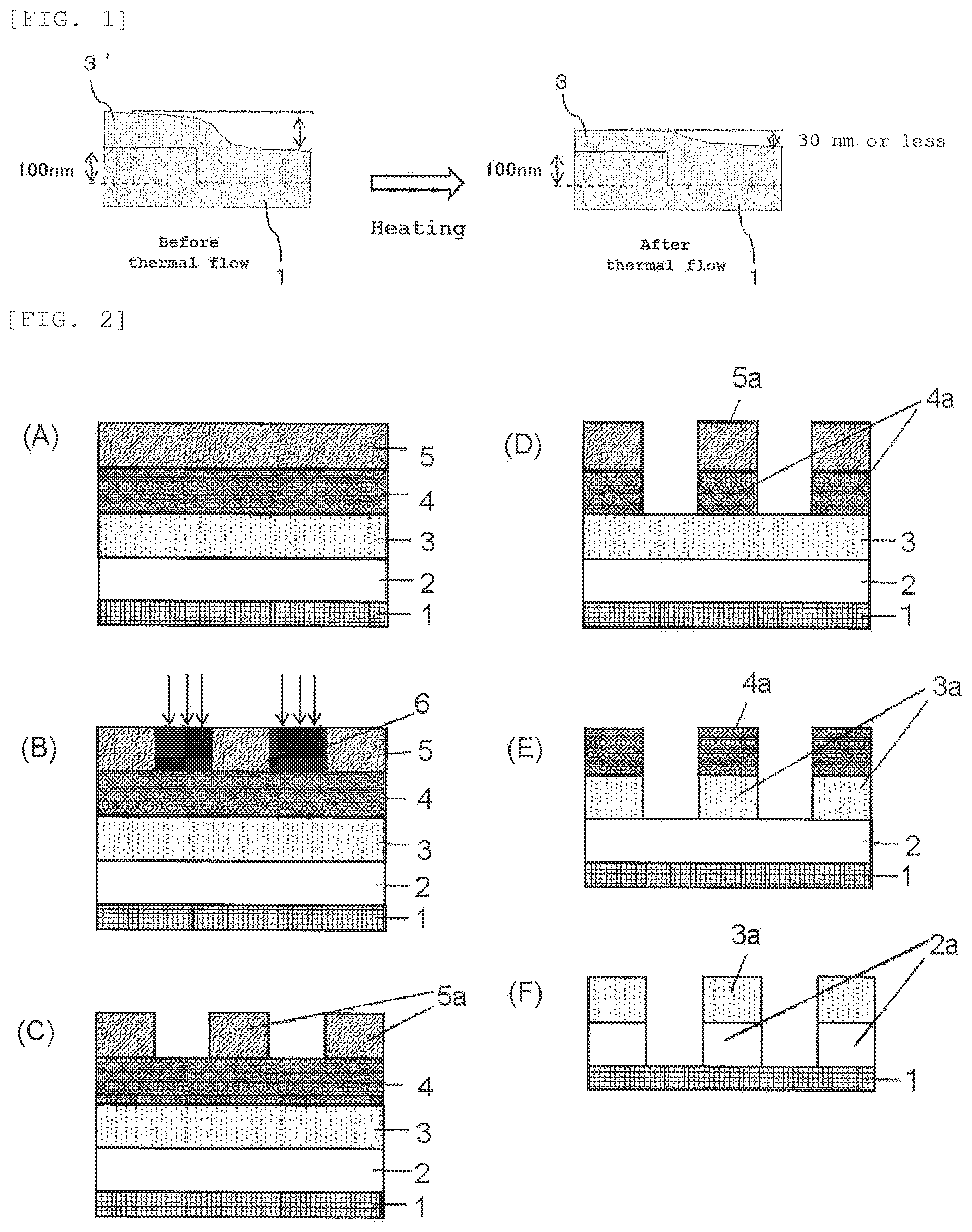 Patent US12588474 — Composition for forming protective film against alkaline aqueous hydrogen peroxide, substrate for producing semiconductor apparatus, method for forming protective film, and method for forming pattern — Figure 1