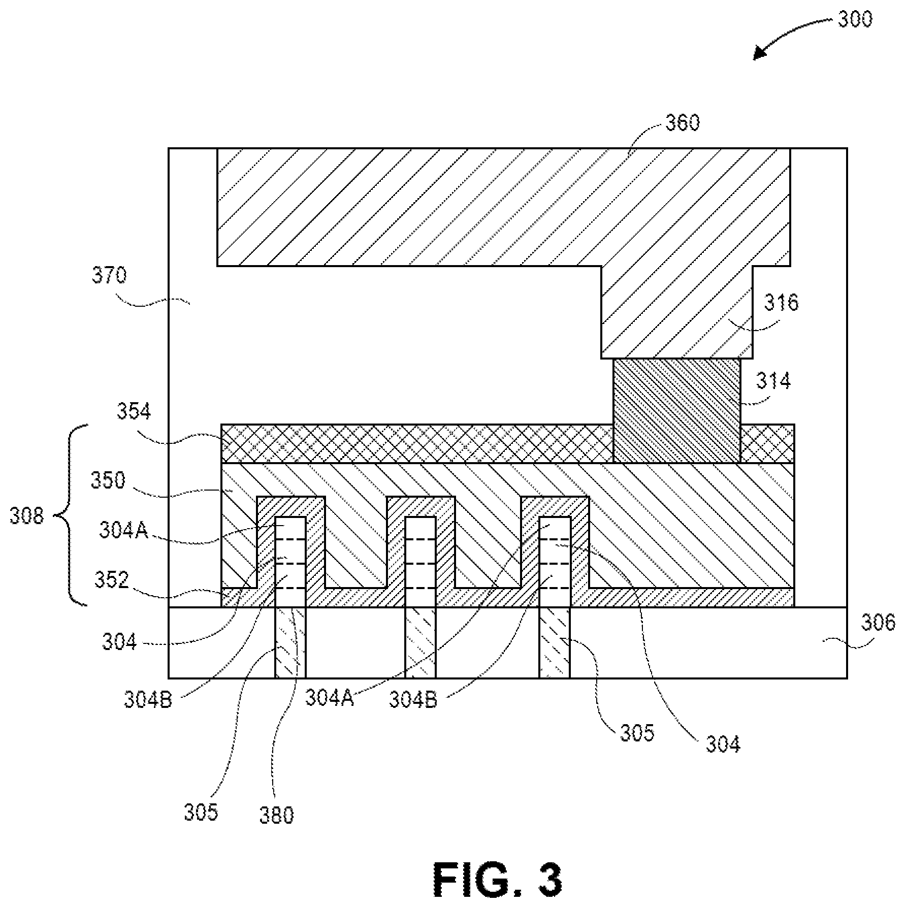 Patent US12588485 Figure 7 – Integrated circuit structures having airgaps for backside signal routing or power delivery