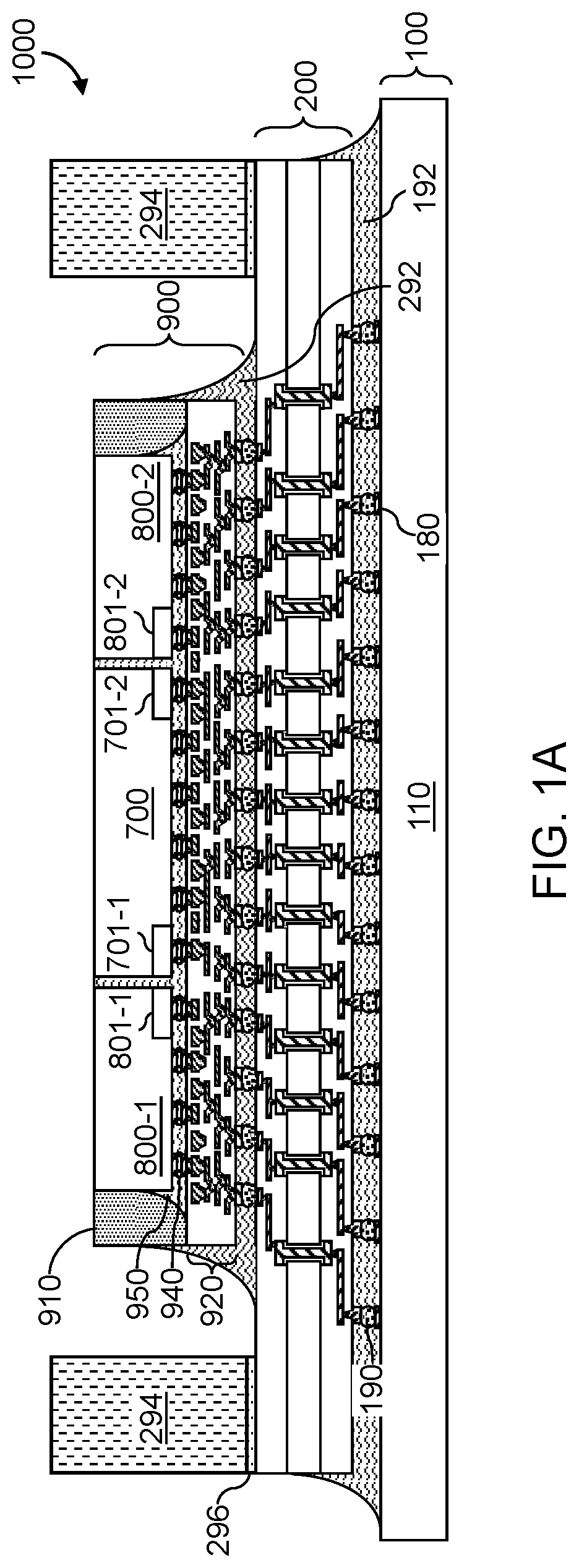 Patent US12588505 — Thermal and mechanical enhanced thermal module structure on heterogeneous packages and methods for forming the same — Figure 1