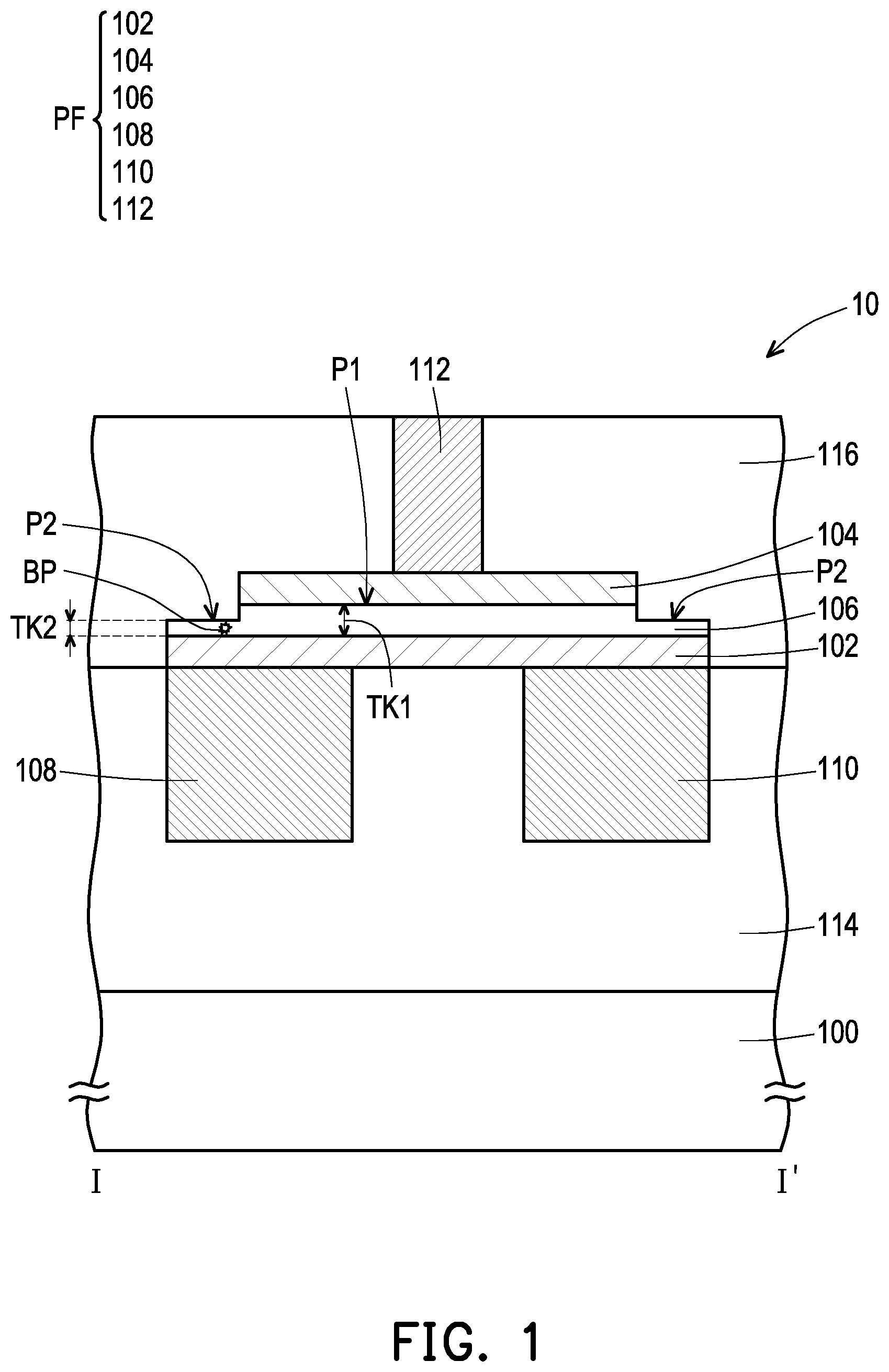 Patent US12588513 — Physical unclonable function generator structure and operation method thereof — Figure 1